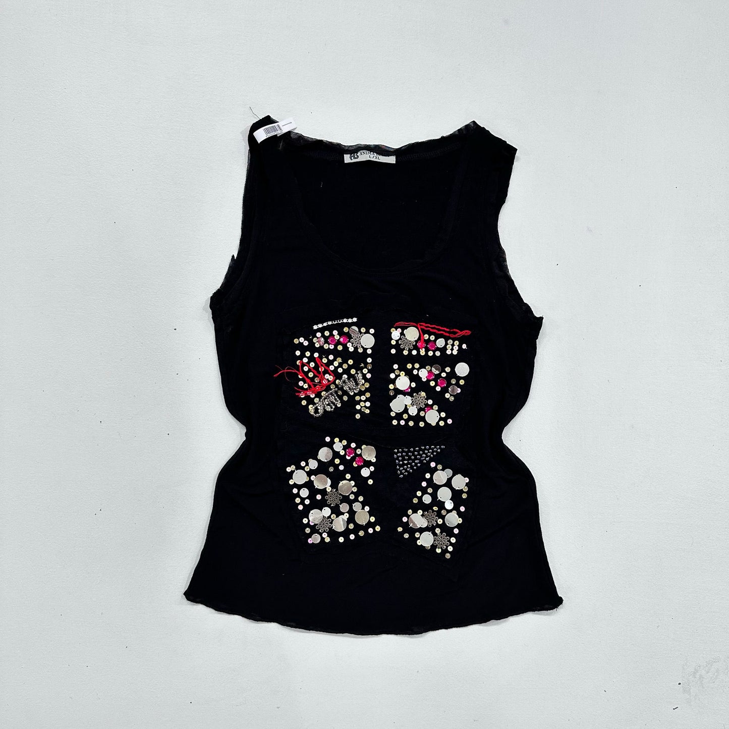 Y2K Sequins Rhinestone Tank/Cami