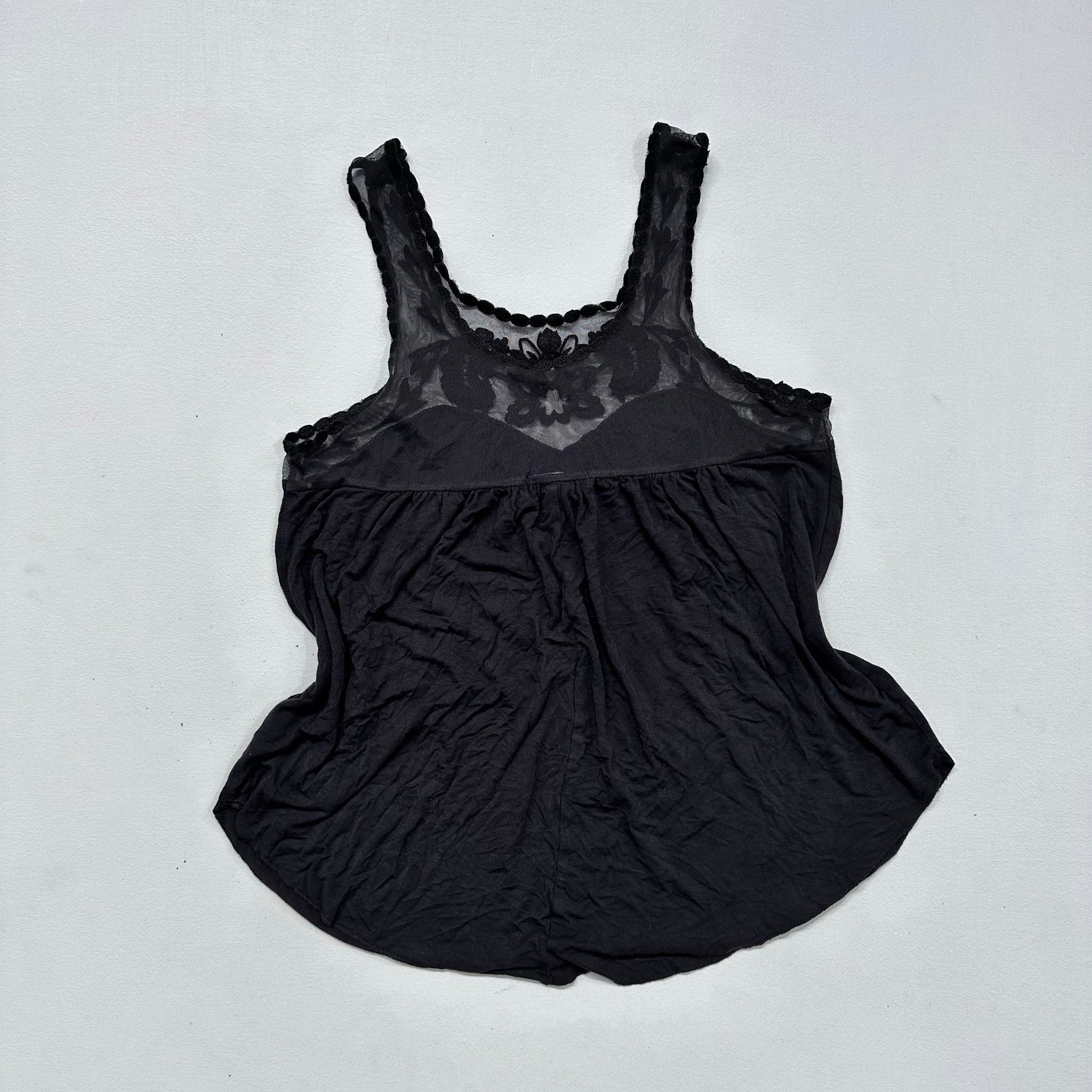 Feminine Embroidered Tank/Cami