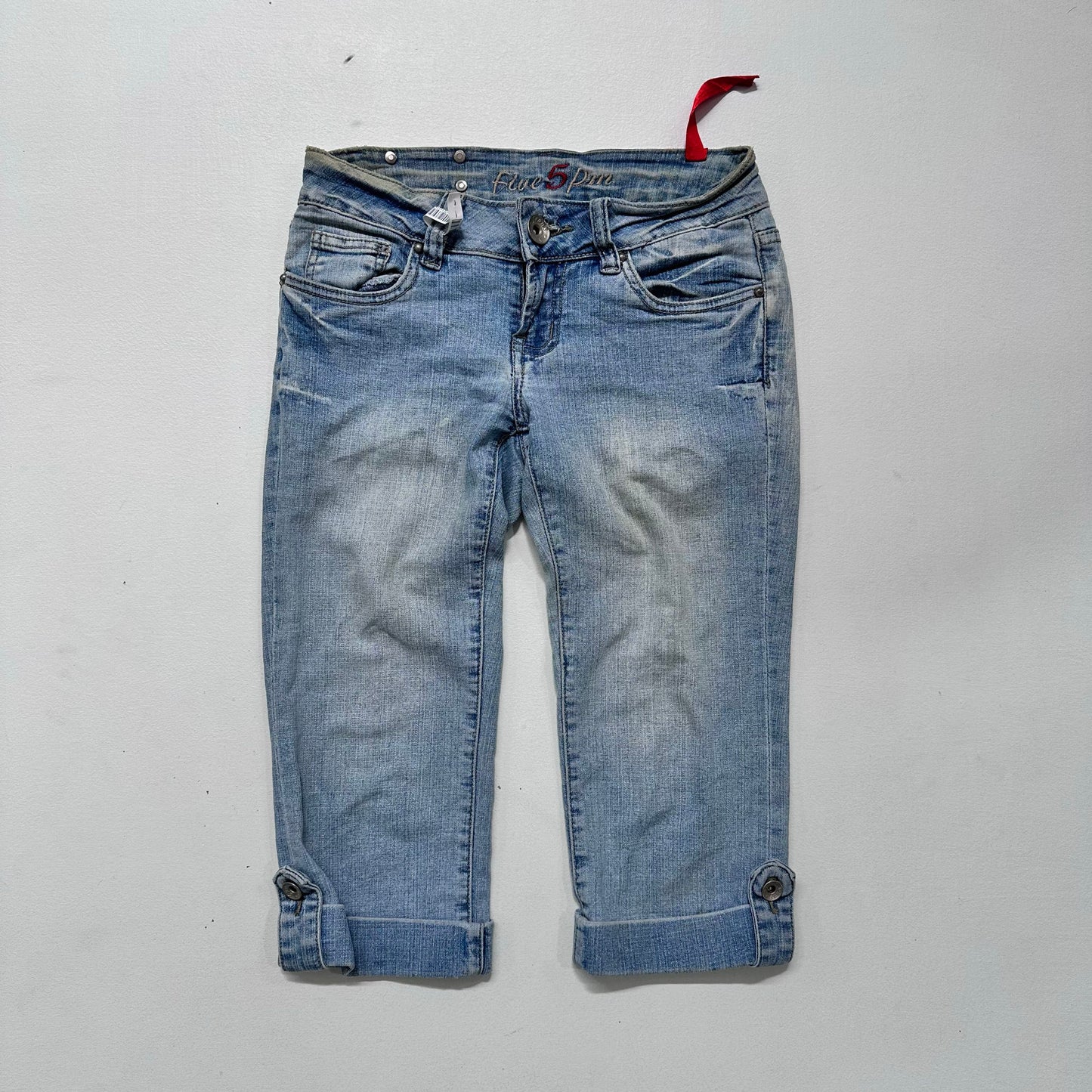 Y2K Butterfly Low-Rise Jeans