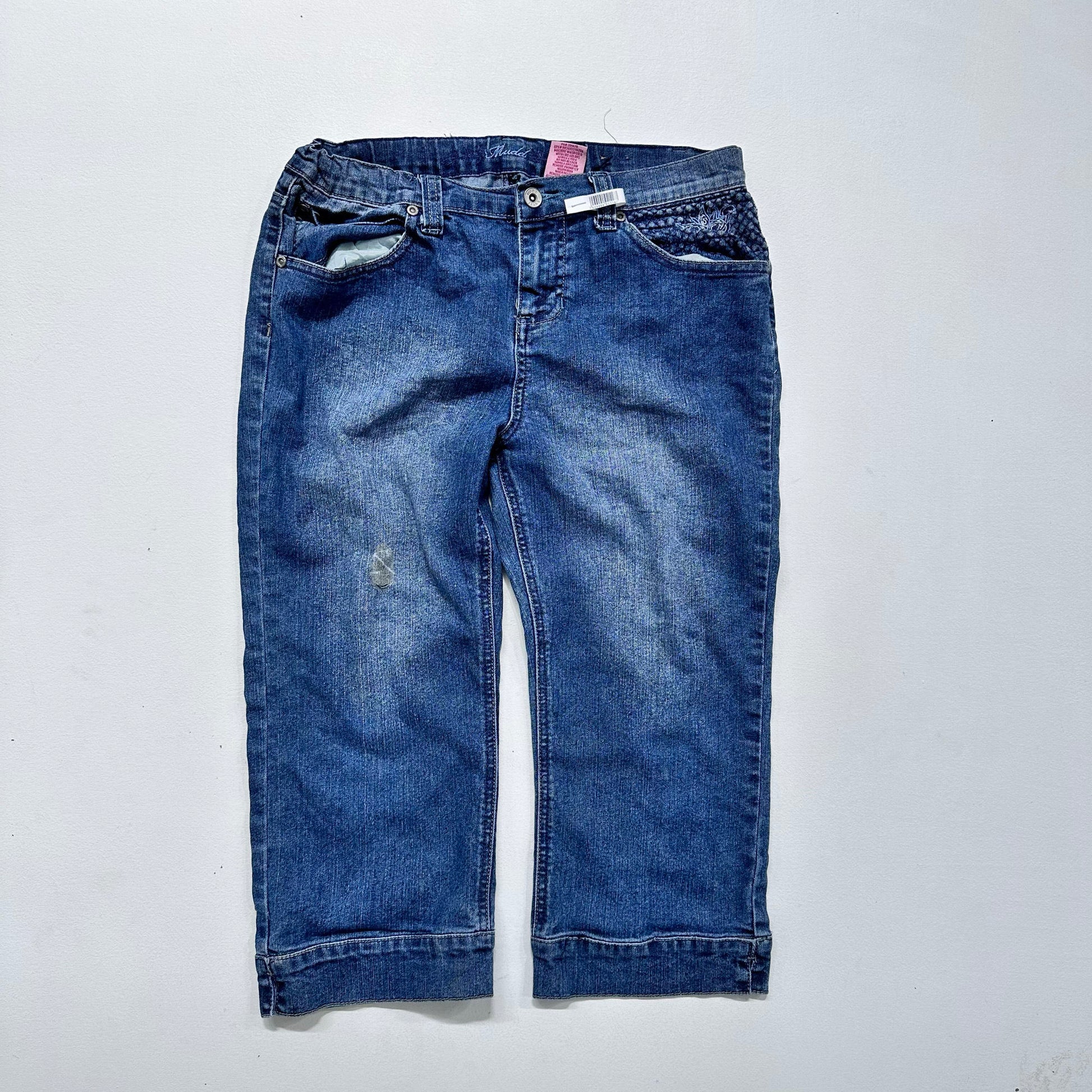 Y2K Butterfly Rhinestone Mudd Jeans