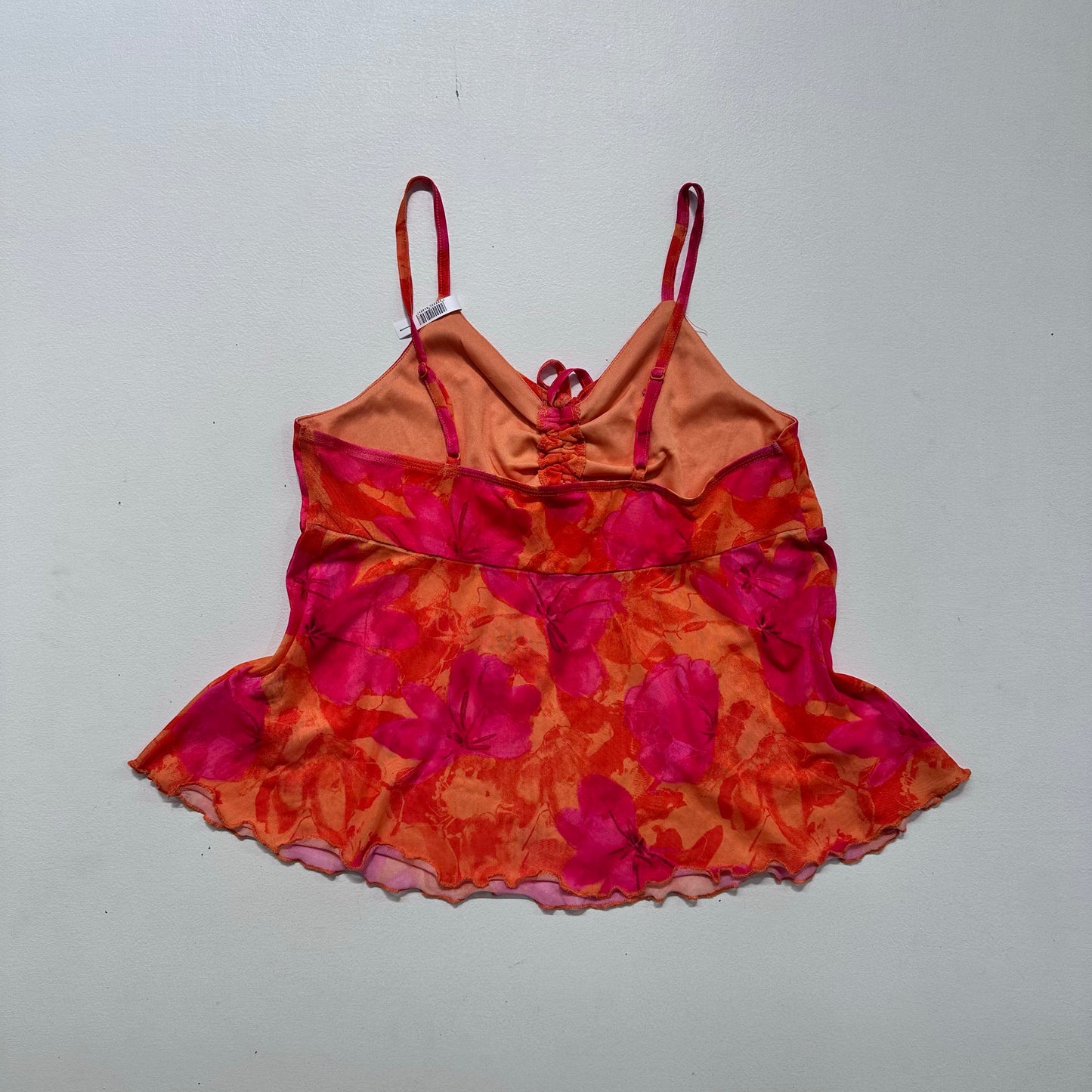Y2K Mesh Printed Tank/Cami