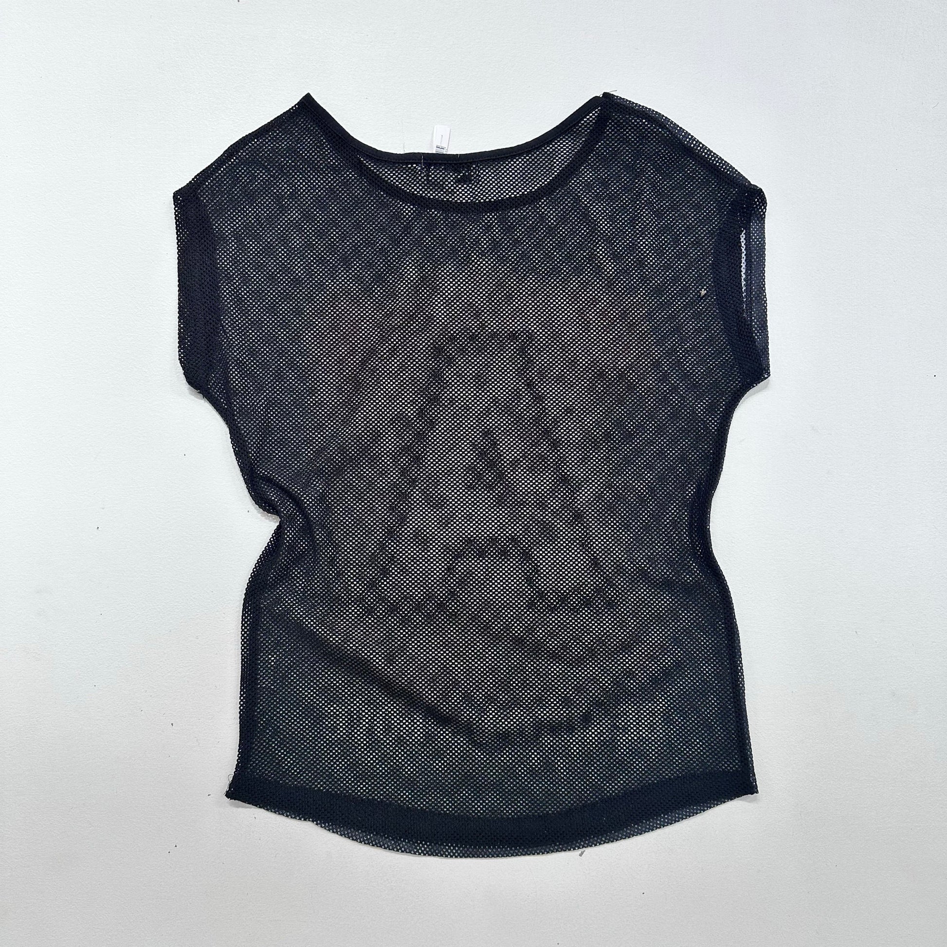 Y2K Mesh Rhinestone Printed T-Shirt