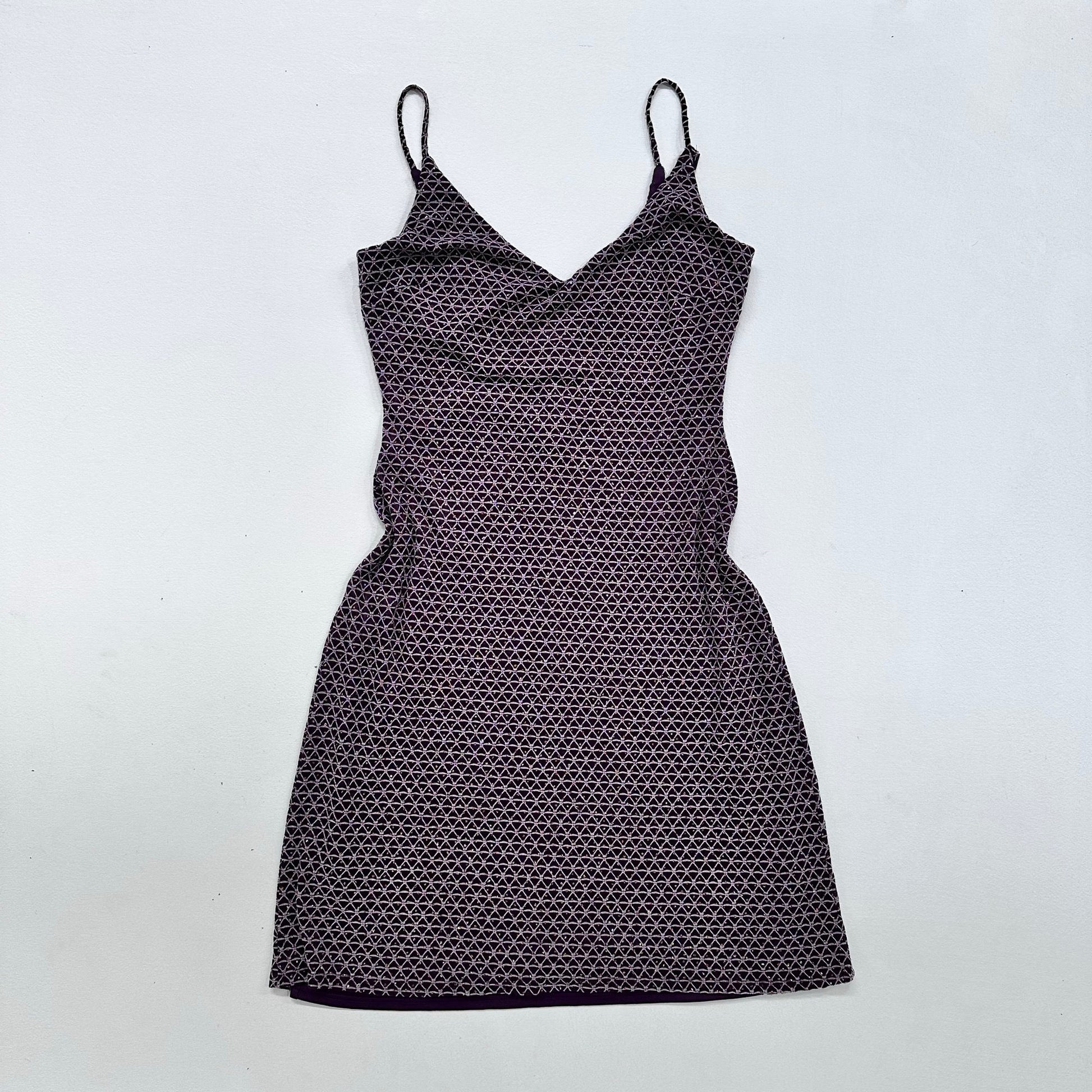 Y2K Printed Slip Dress
