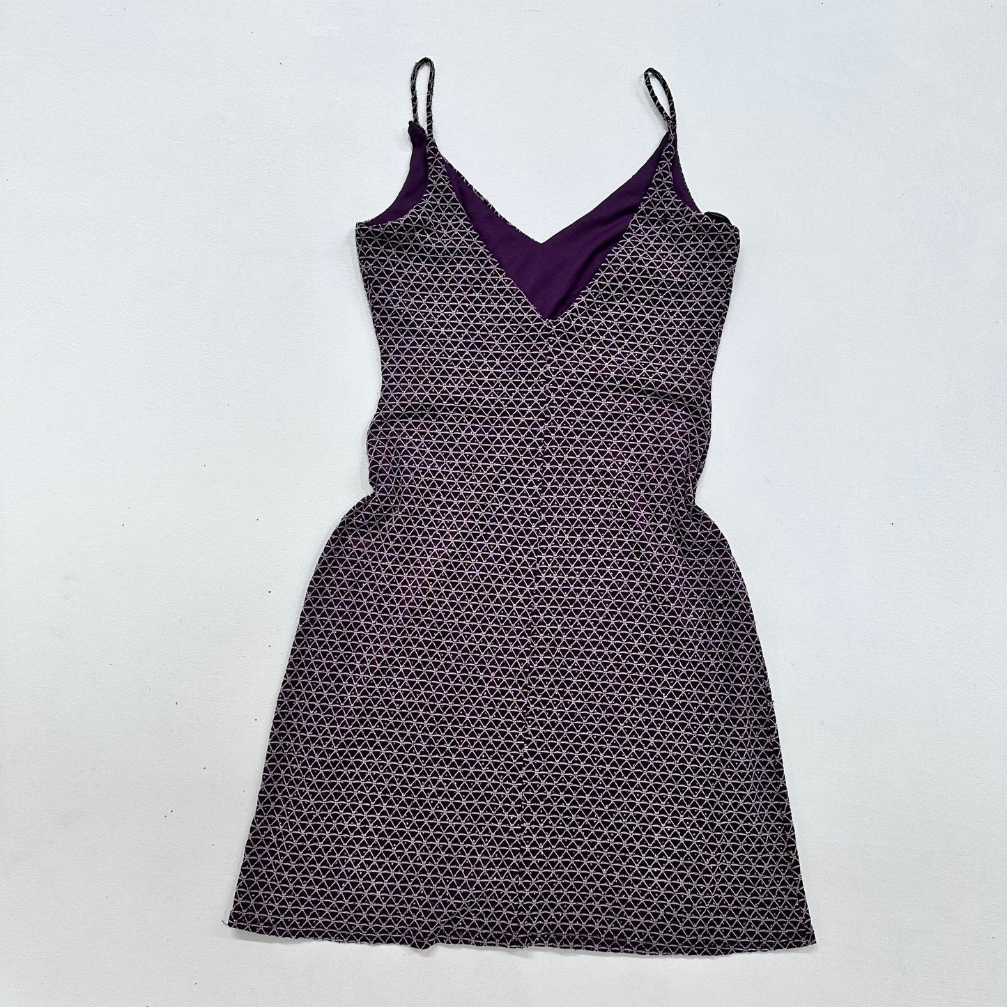 Y2K Printed Slip Dress