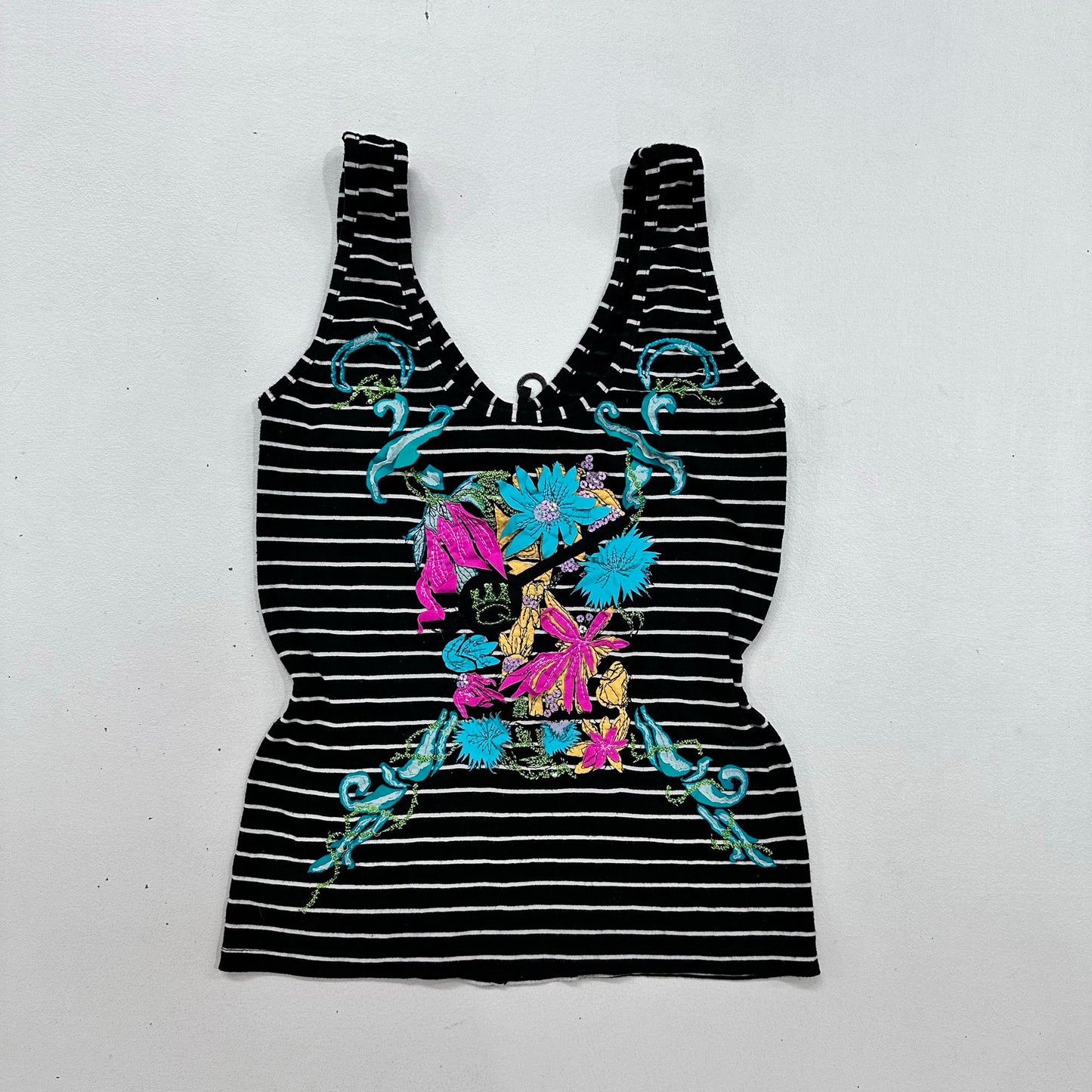 Italy Y2K Printed Save The Queen Tank/Cami