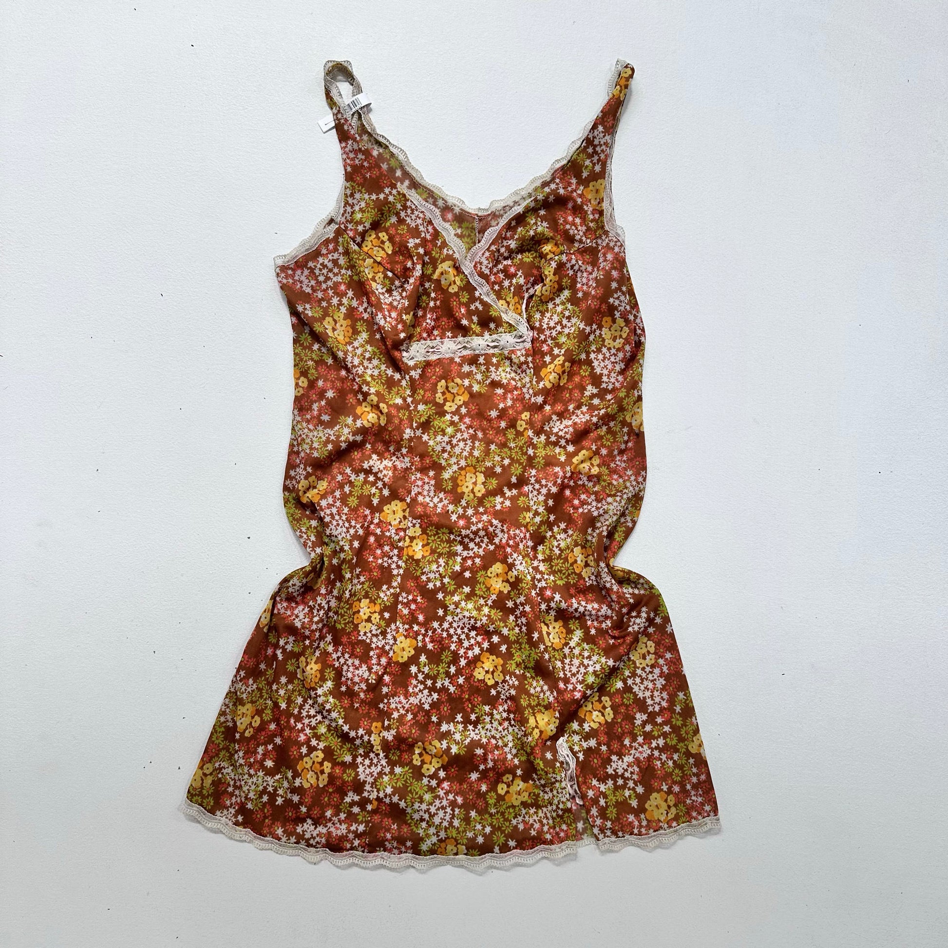 Y2K Printed Slip Dress