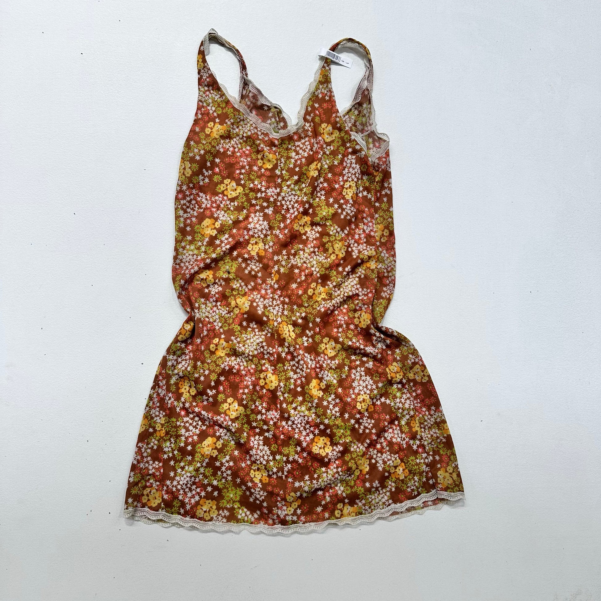 Y2K Printed Slip Dress