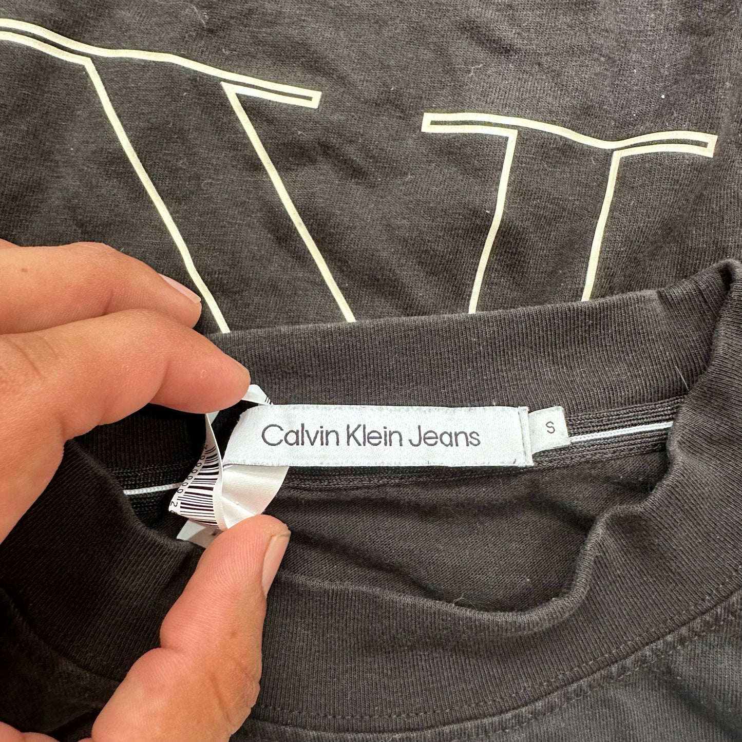 modern Clean Basic Oversized Calvin Klein T-Shirt