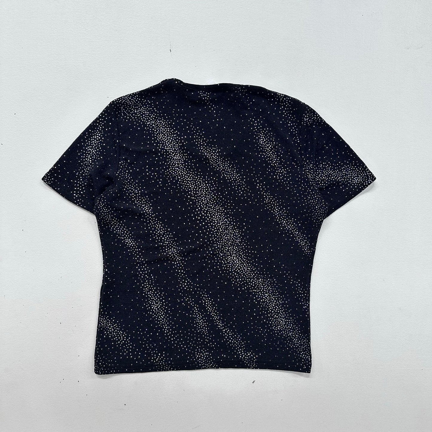 France Y2K Metallic T-Shirt