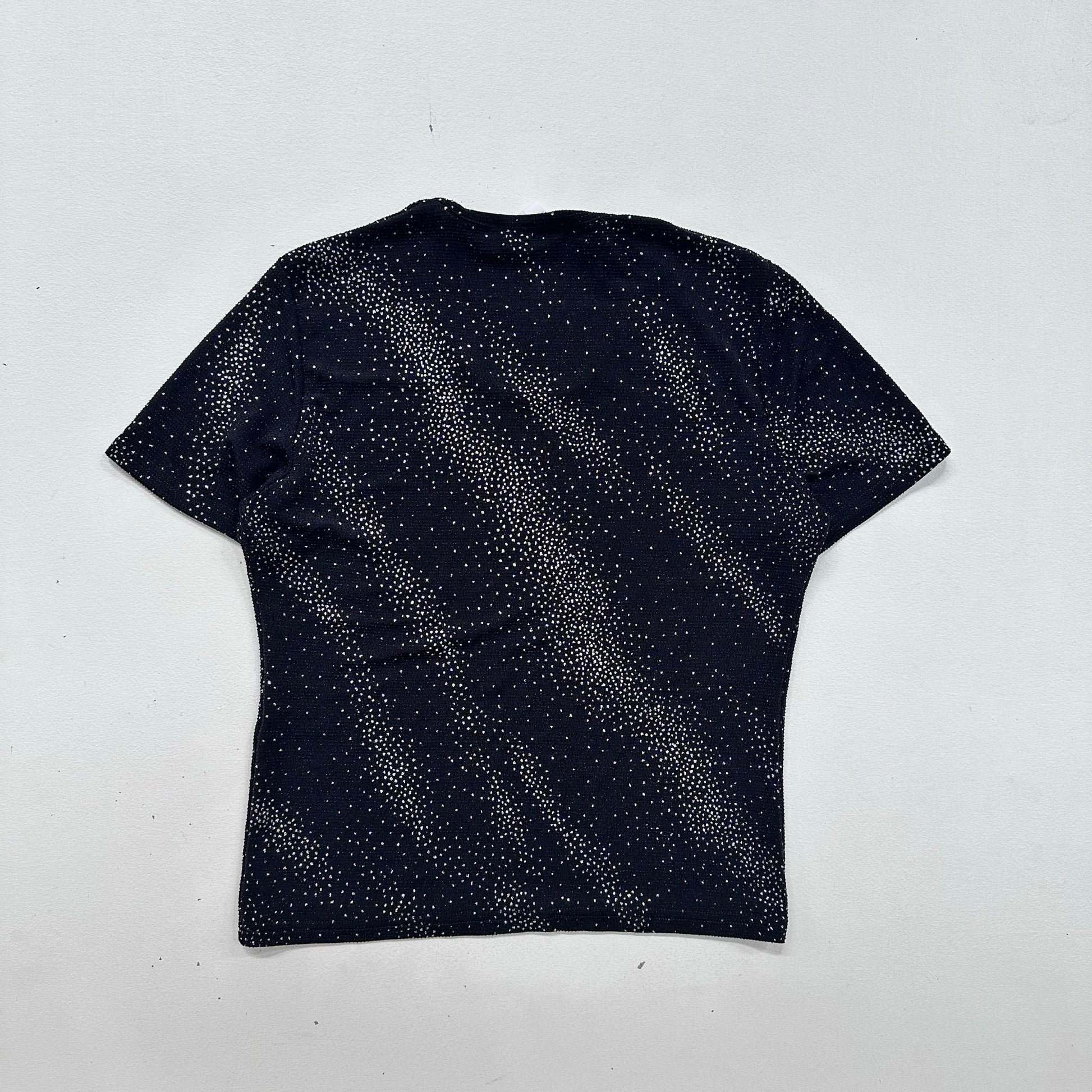 France Y2K Metallic T-Shirt