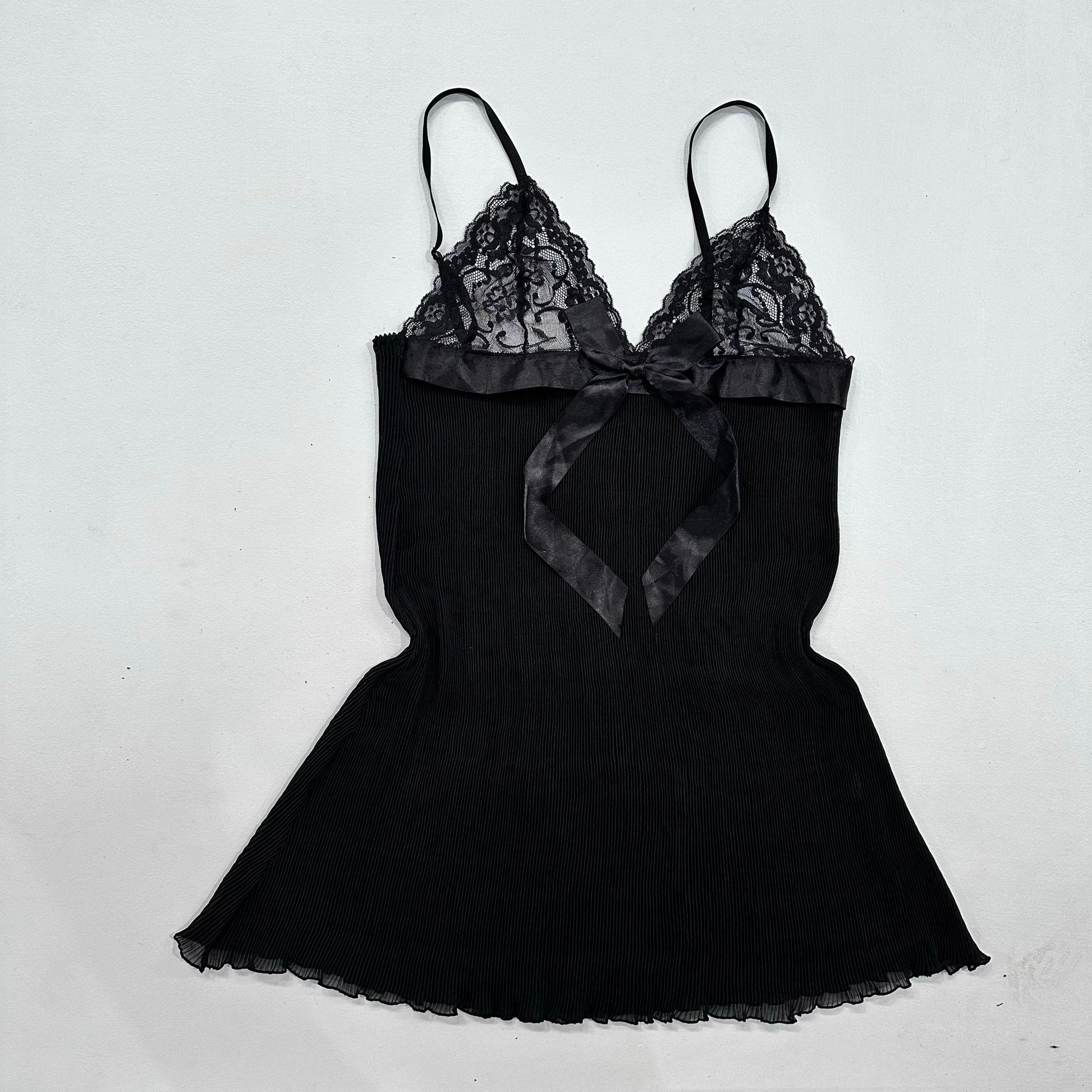 Feminine Bow Pleated Tank/Cami