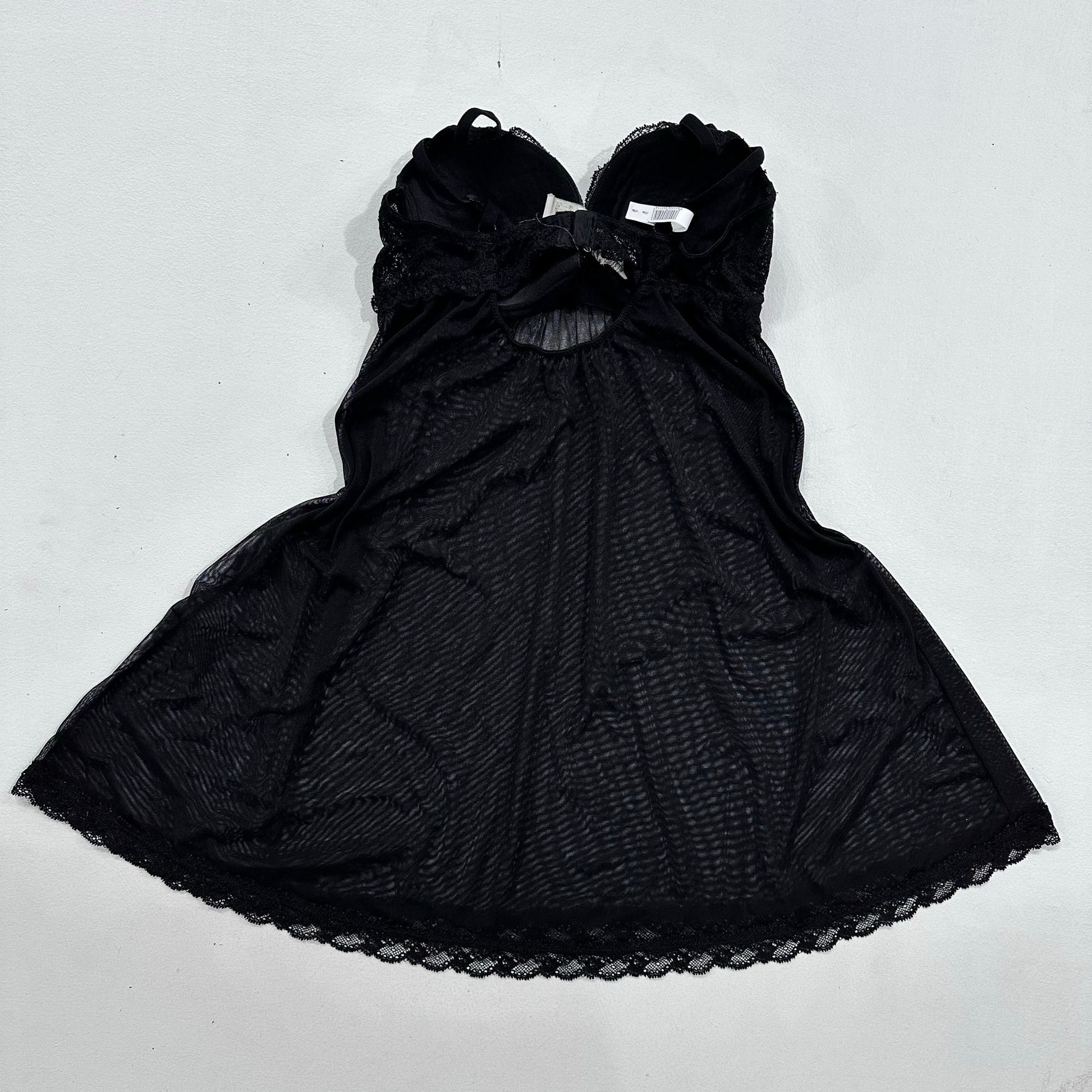 Feminine Ruffle Slip Dress