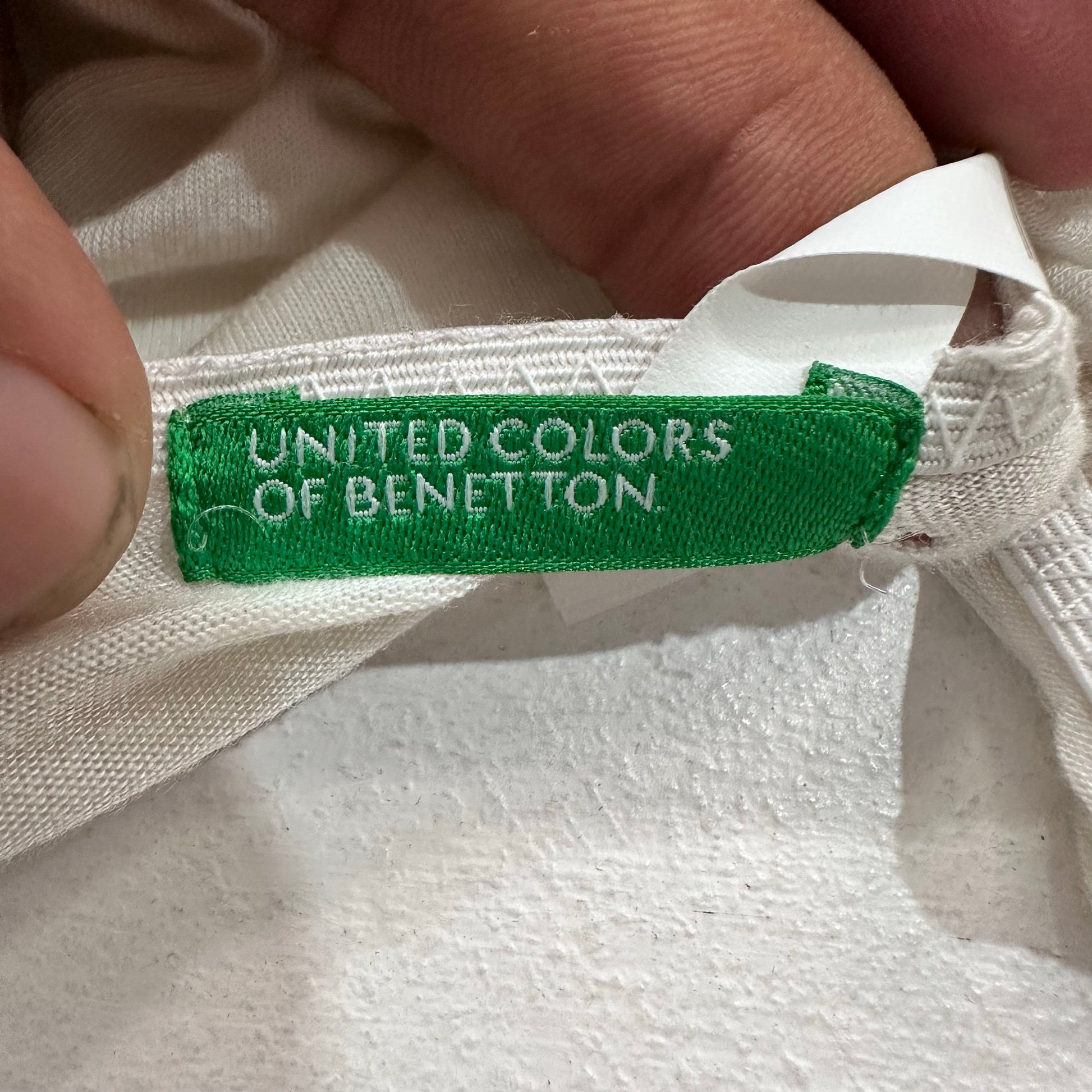 Y2K Sequins United Colors of Benetton Tube Top