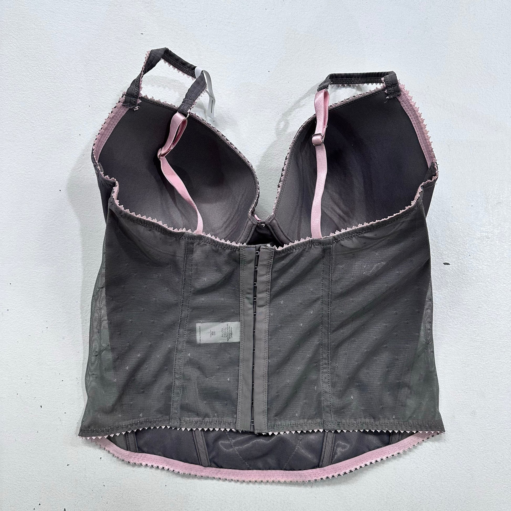 Feminine Satin Bow Corset/Bustier