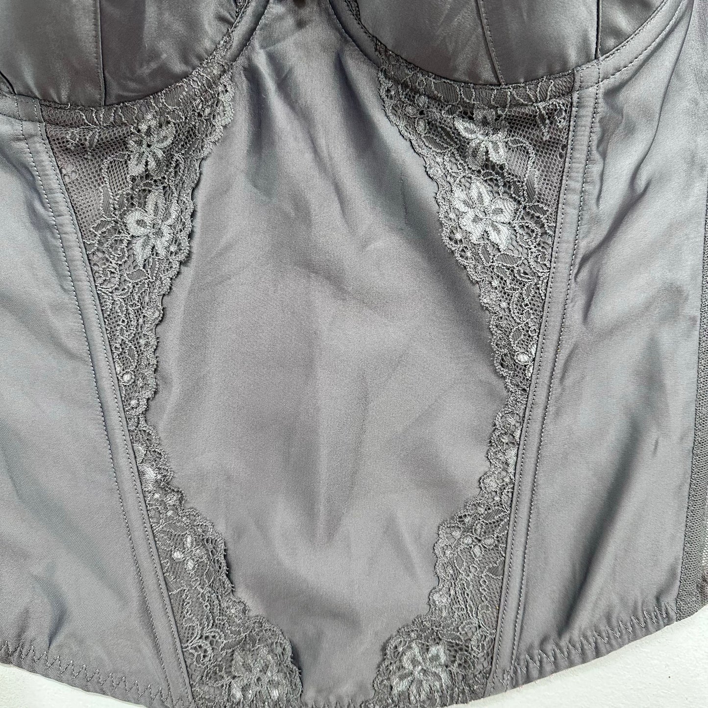 Feminine Satin Bow Corset/Bustier