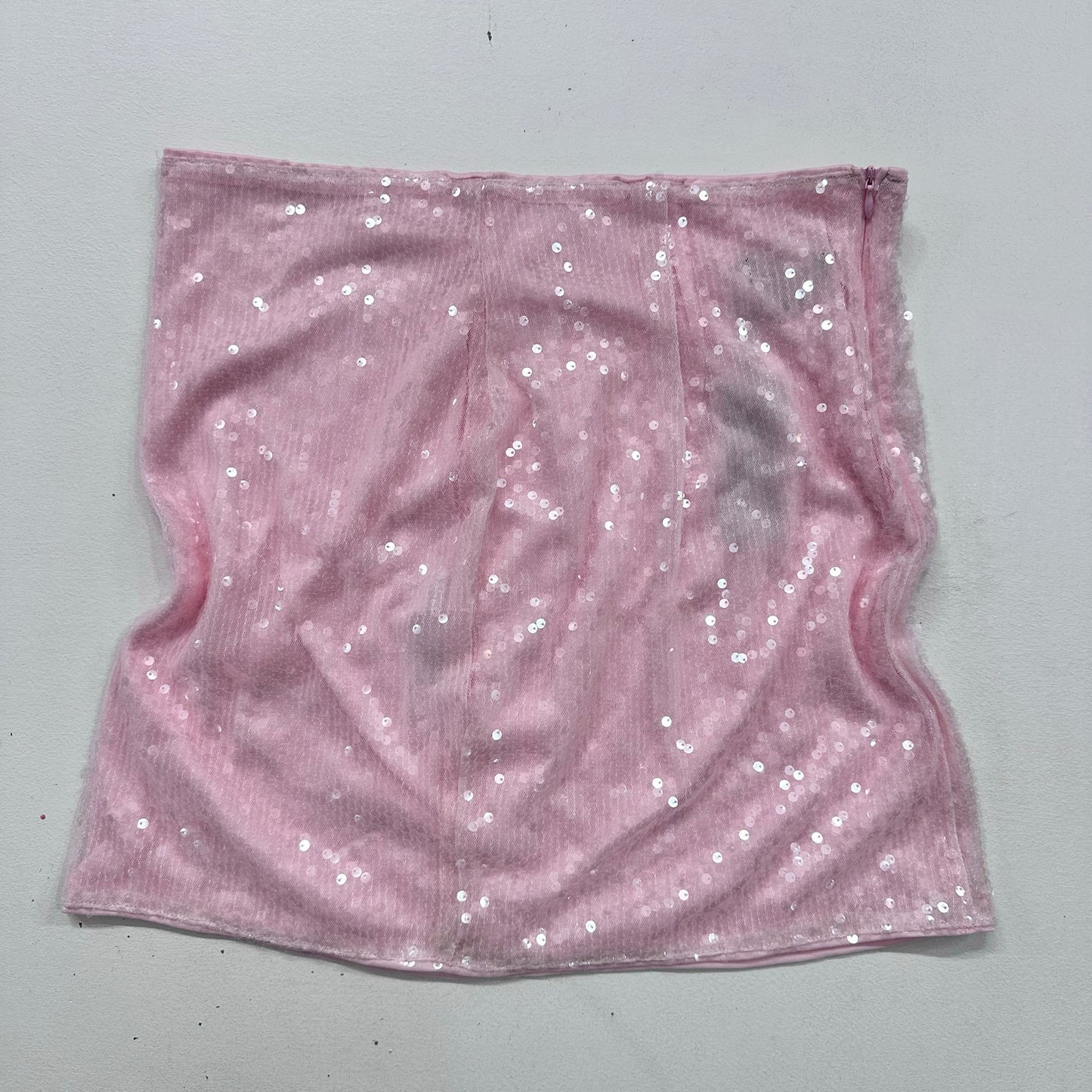 Y2K Sequins Tube Top