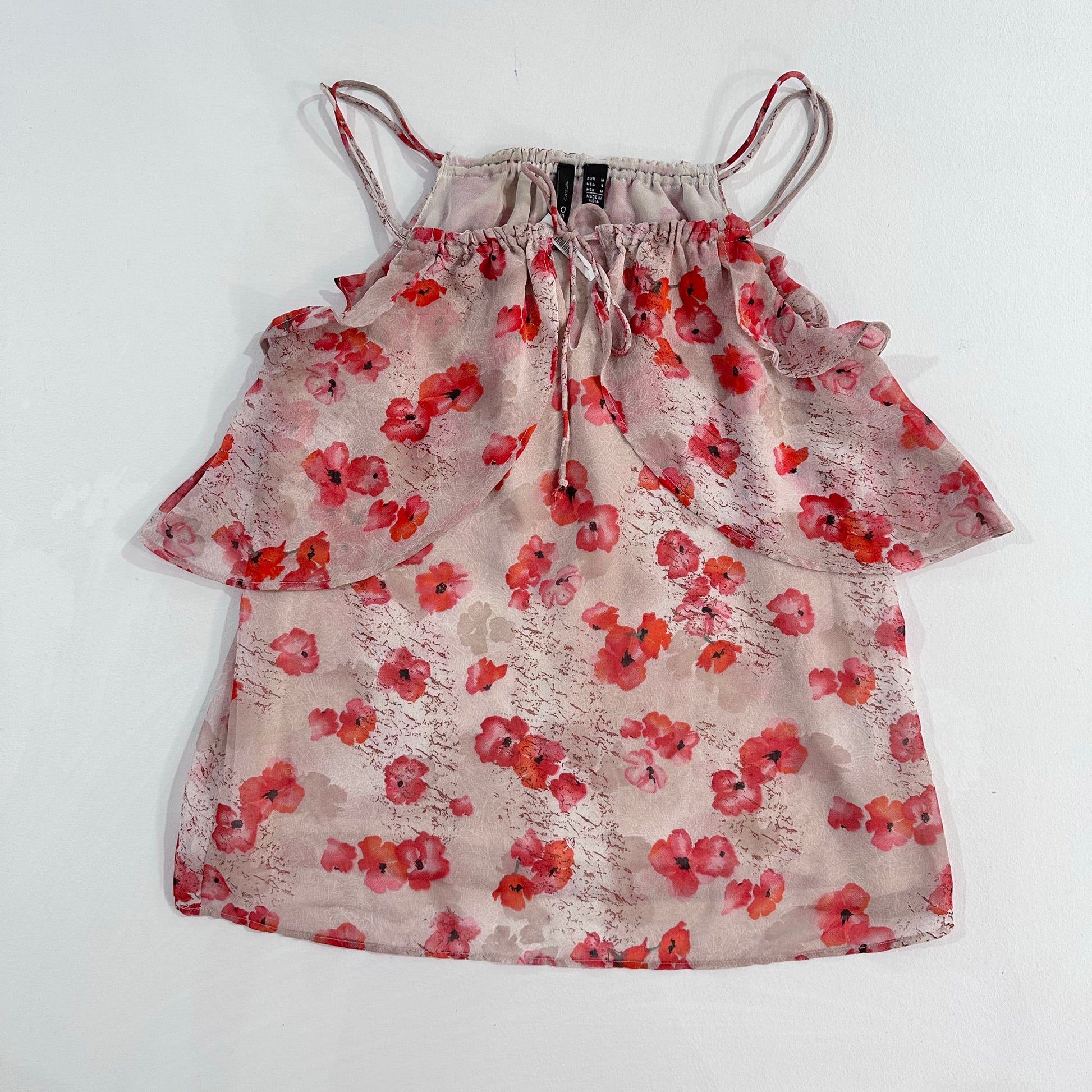 Feminine Ruffle Tank/Cami