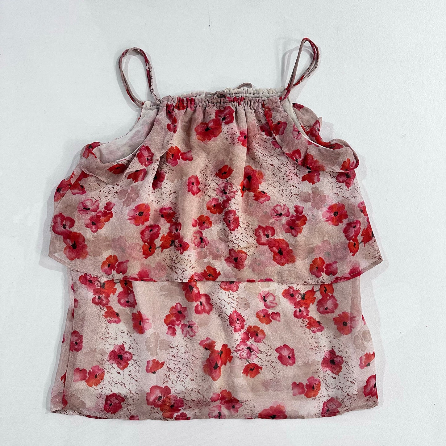Feminine Ruffle Tank/Cami