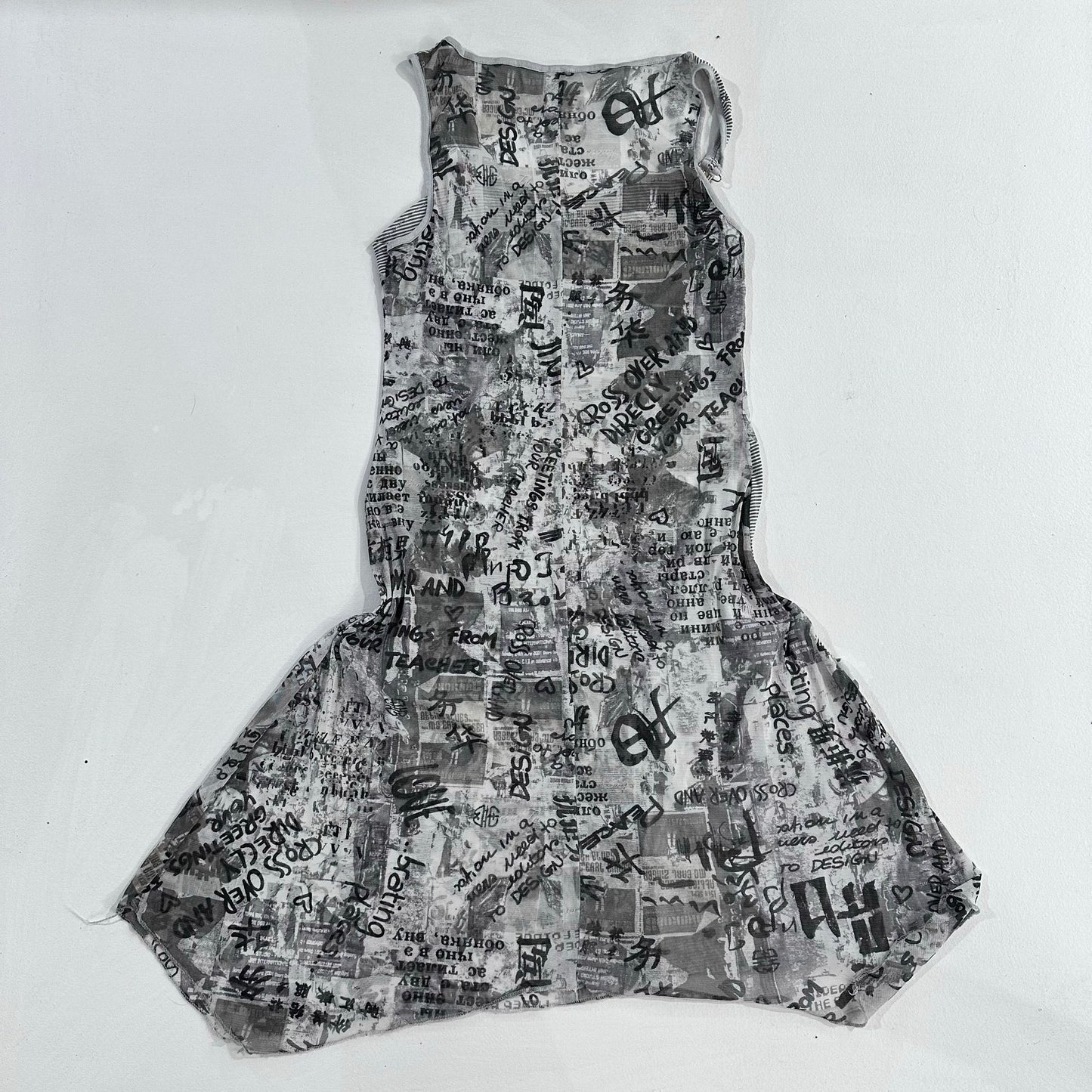 Y2K Printed Dress