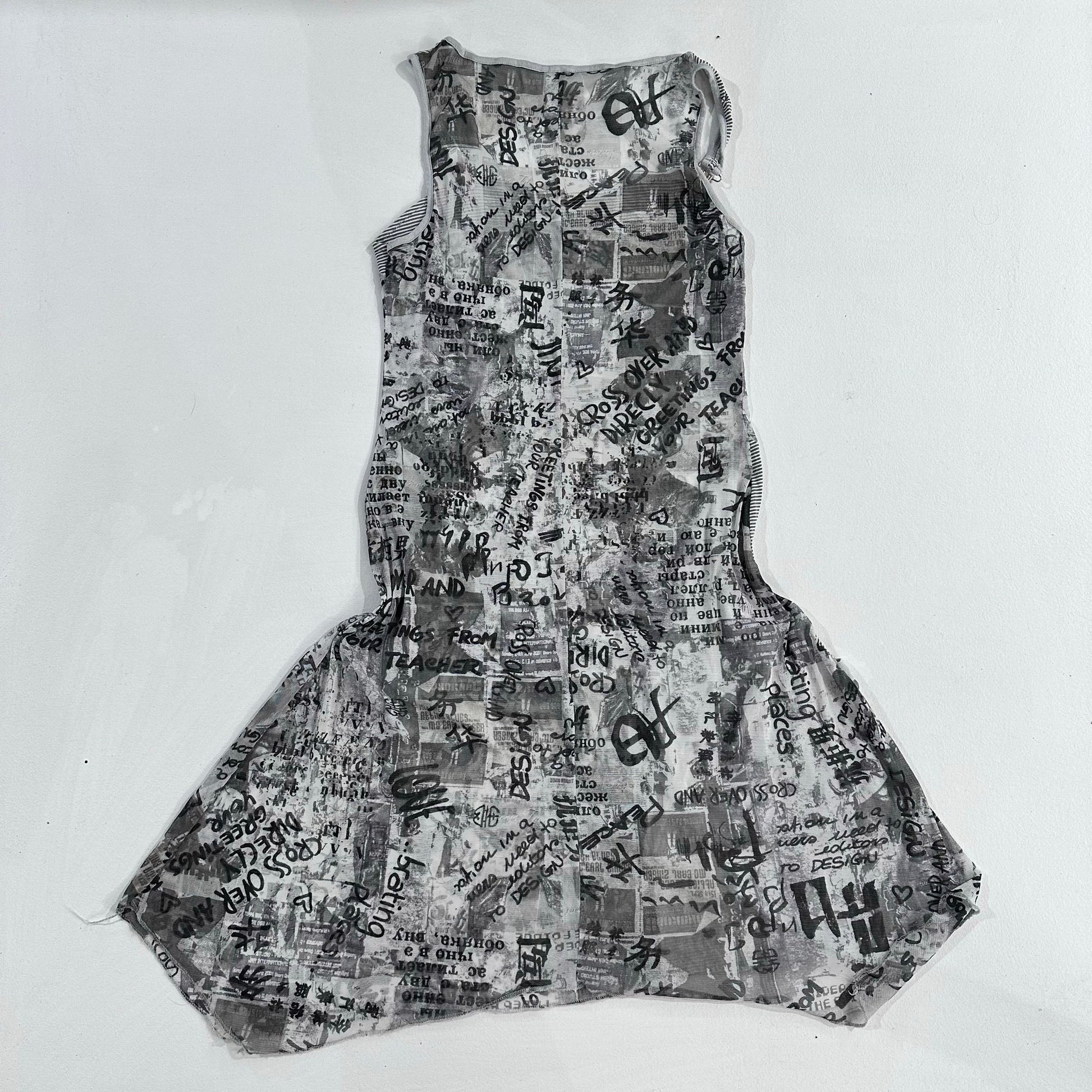 Y2K Printed Dress