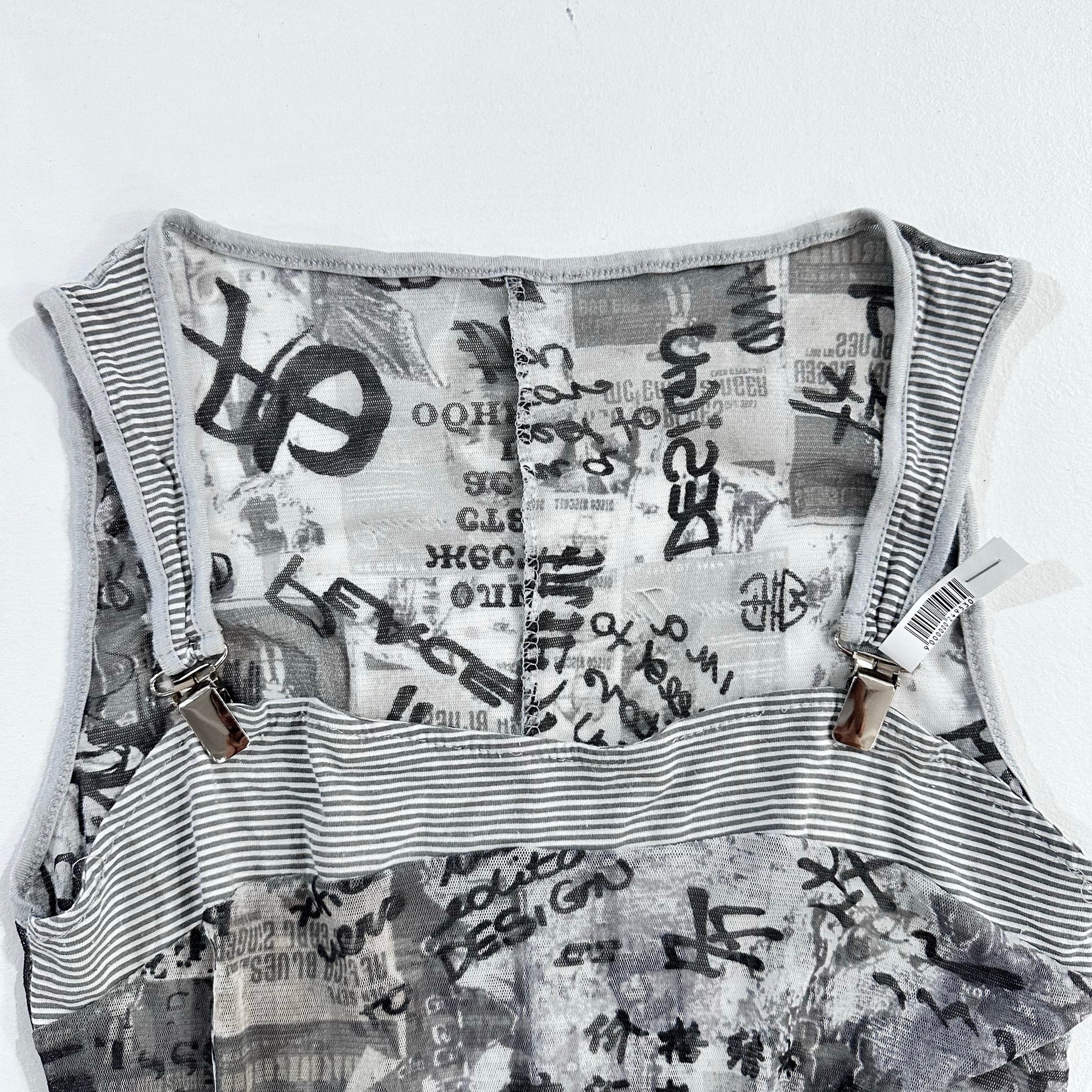 Y2K Printed Dress