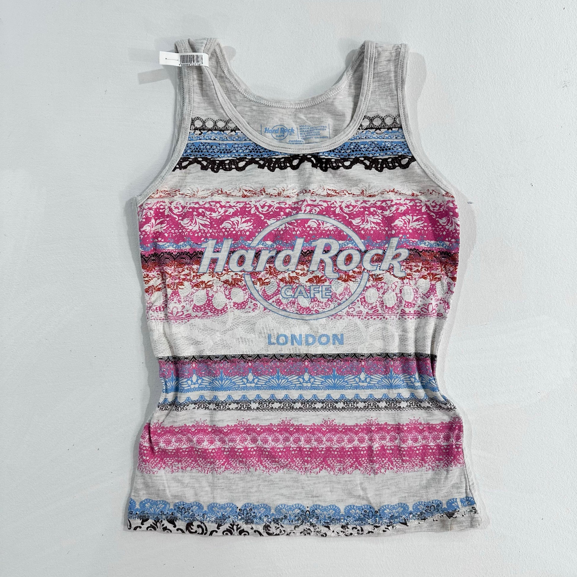 Y2K Printed Hard Rock Tank/Cami