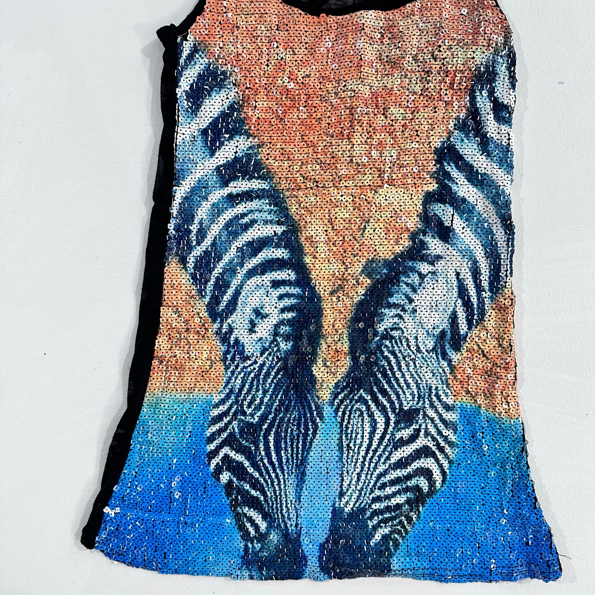Y2K Sequins Animal Print Tank/Cami