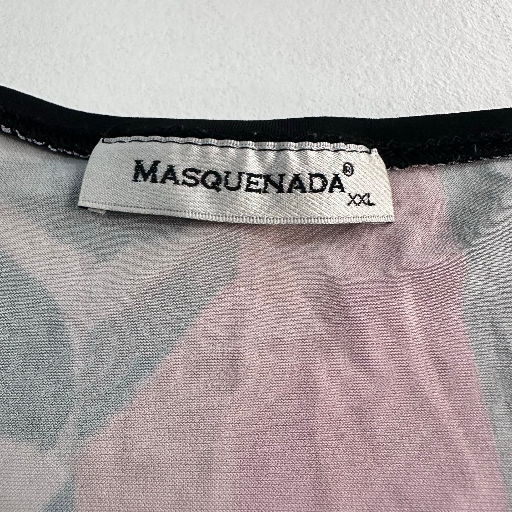 South Korea Boho Floral Masquenada Blouse