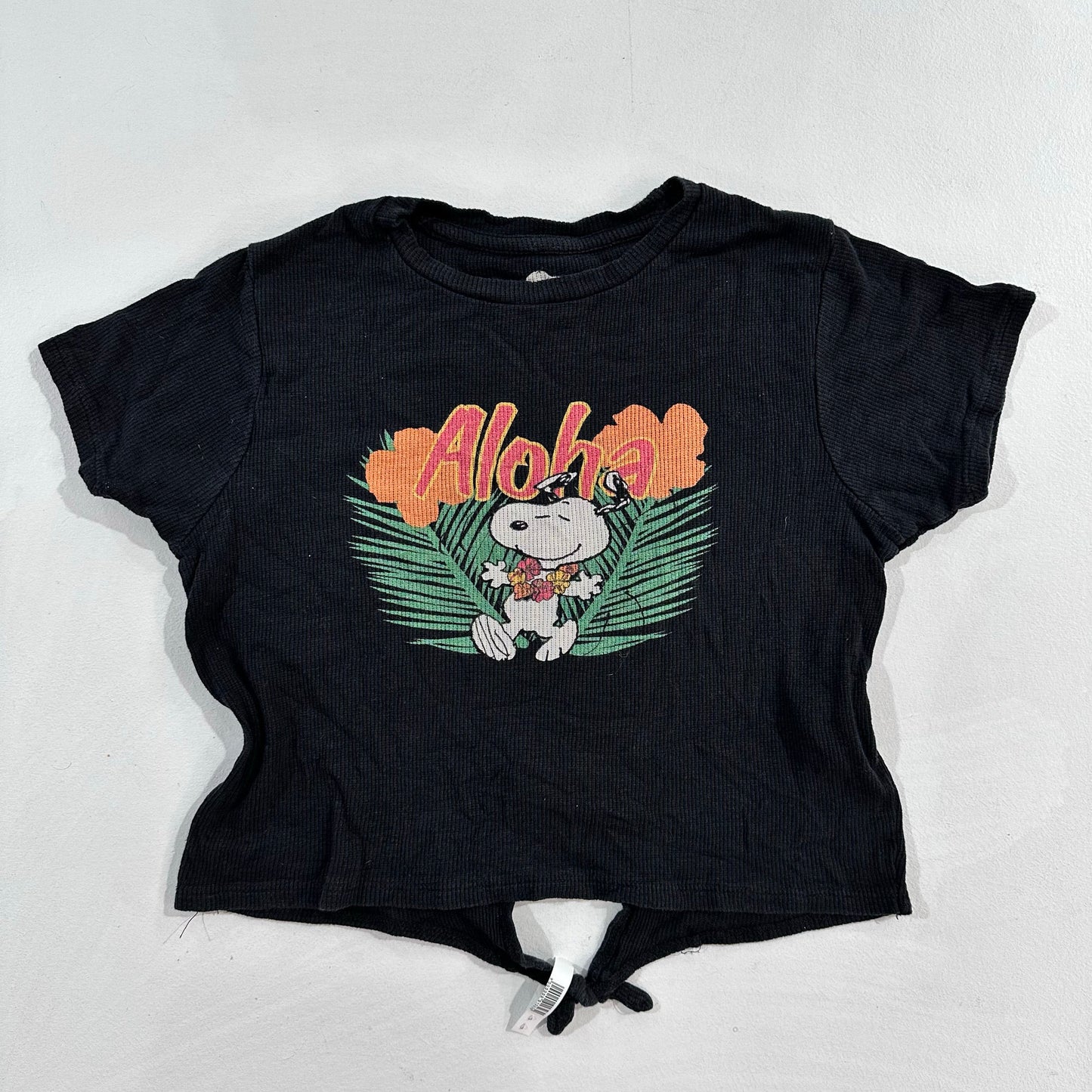 Y2K Printed Peanuts Crop Top