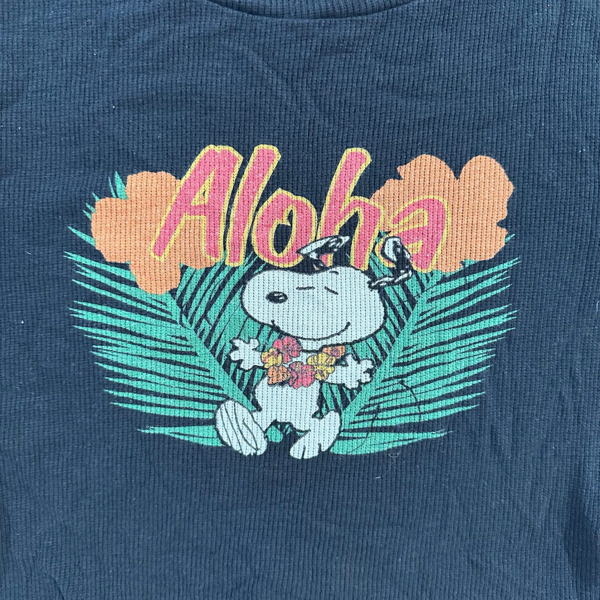 Y2K Printed Peanuts Crop Top