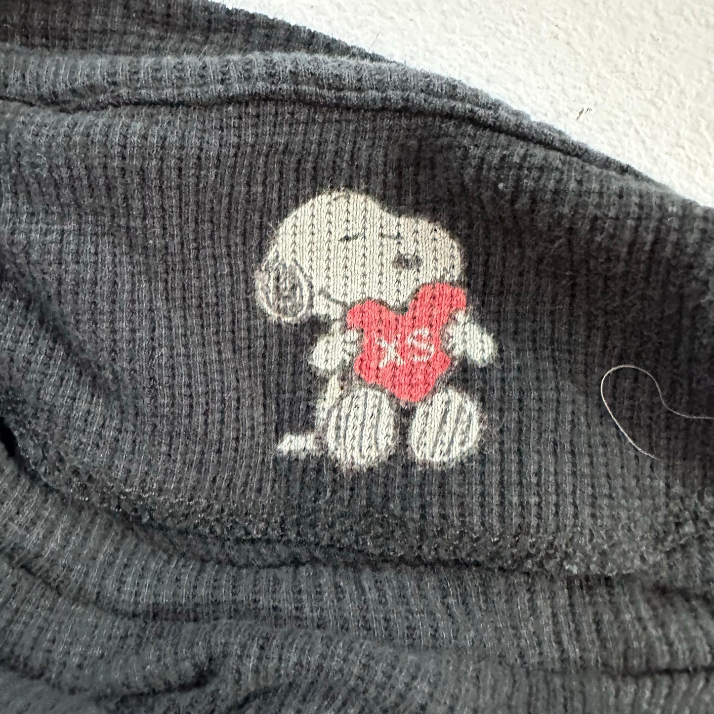 Y2K Printed Peanuts Crop Top