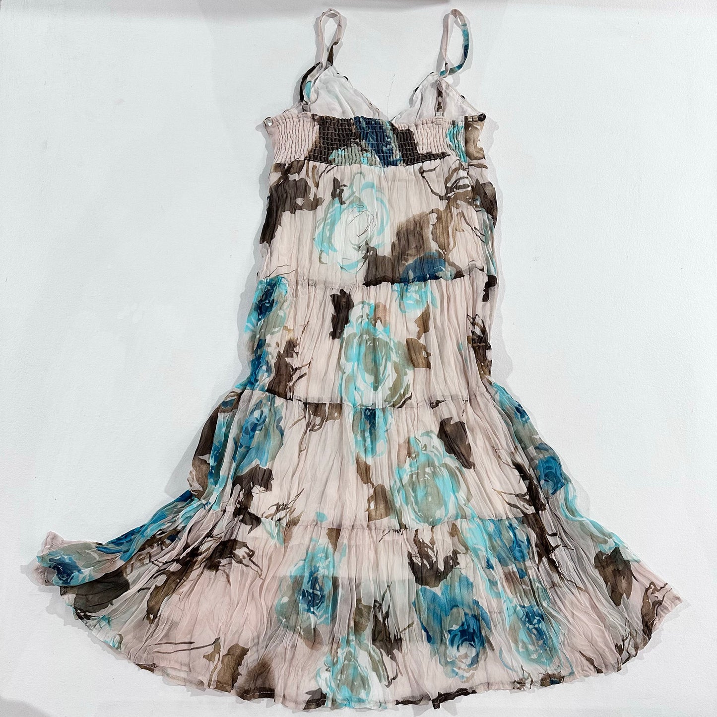 Boho Floral Tiered Dress