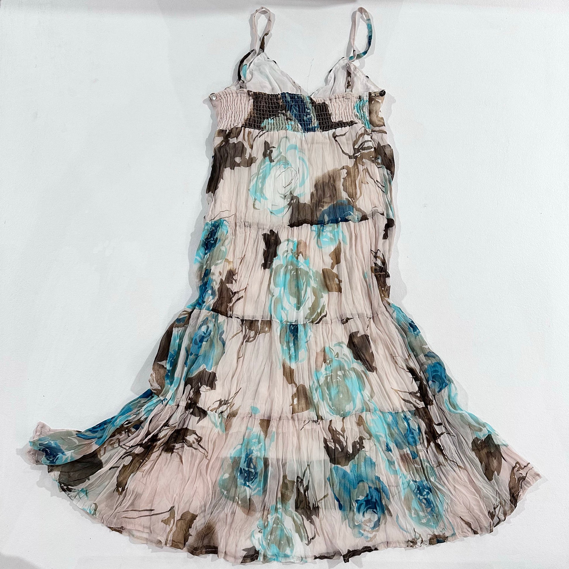 Boho Floral Tiered Dress