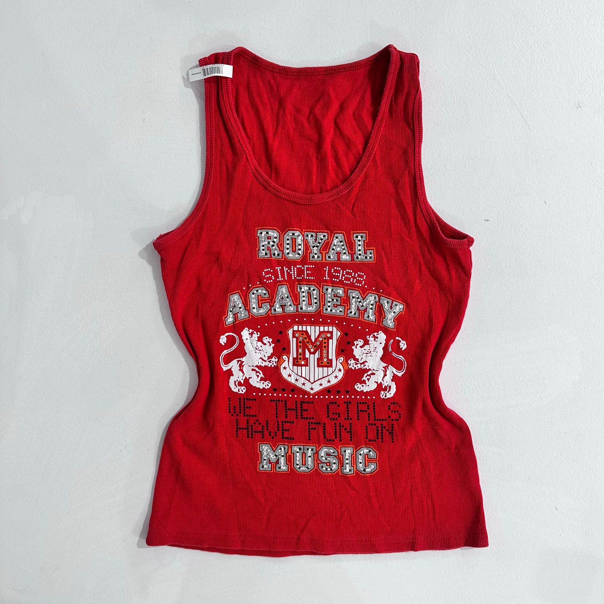 Y2K Rhinestone Printed Tank/Cami