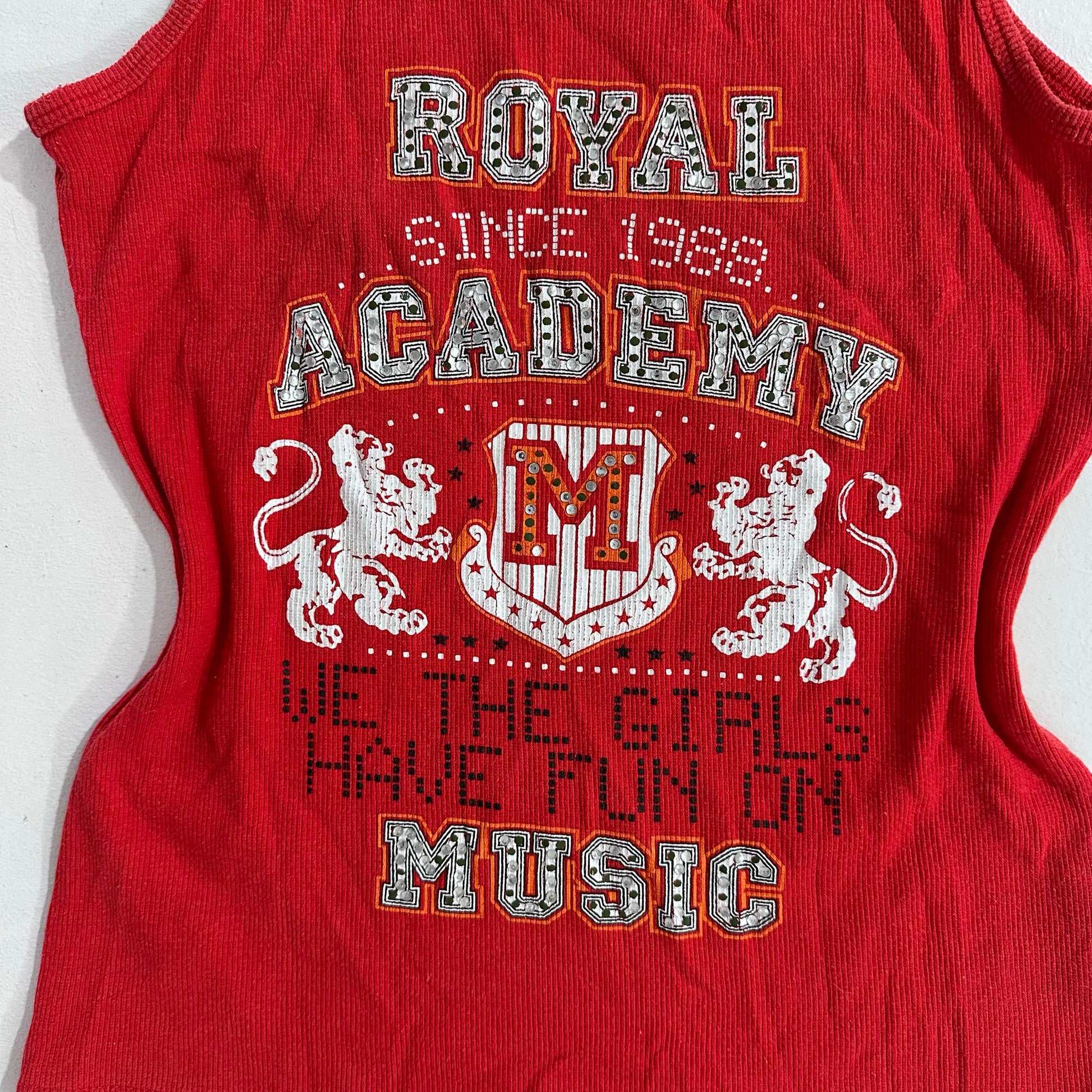 Y2K Rhinestone Printed Tank/Cami