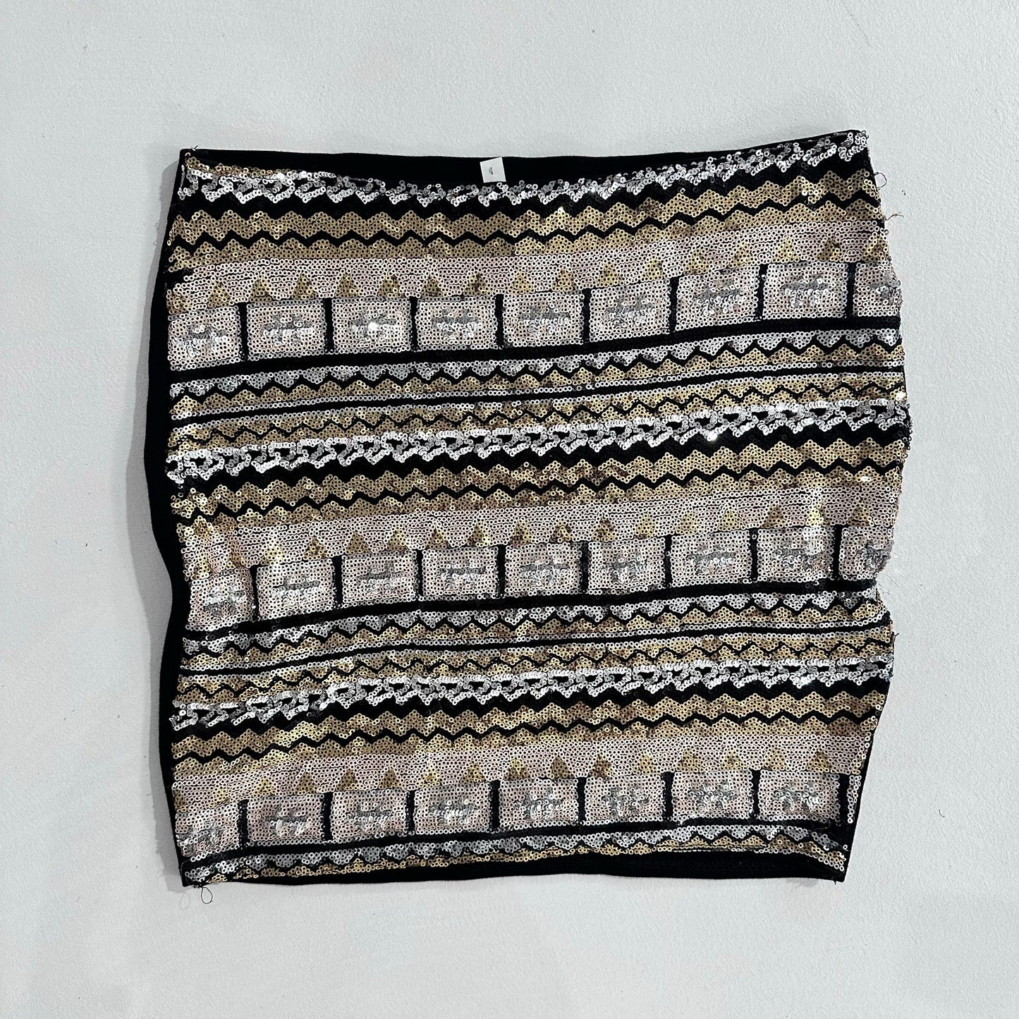 Y2K Sequins Skirt