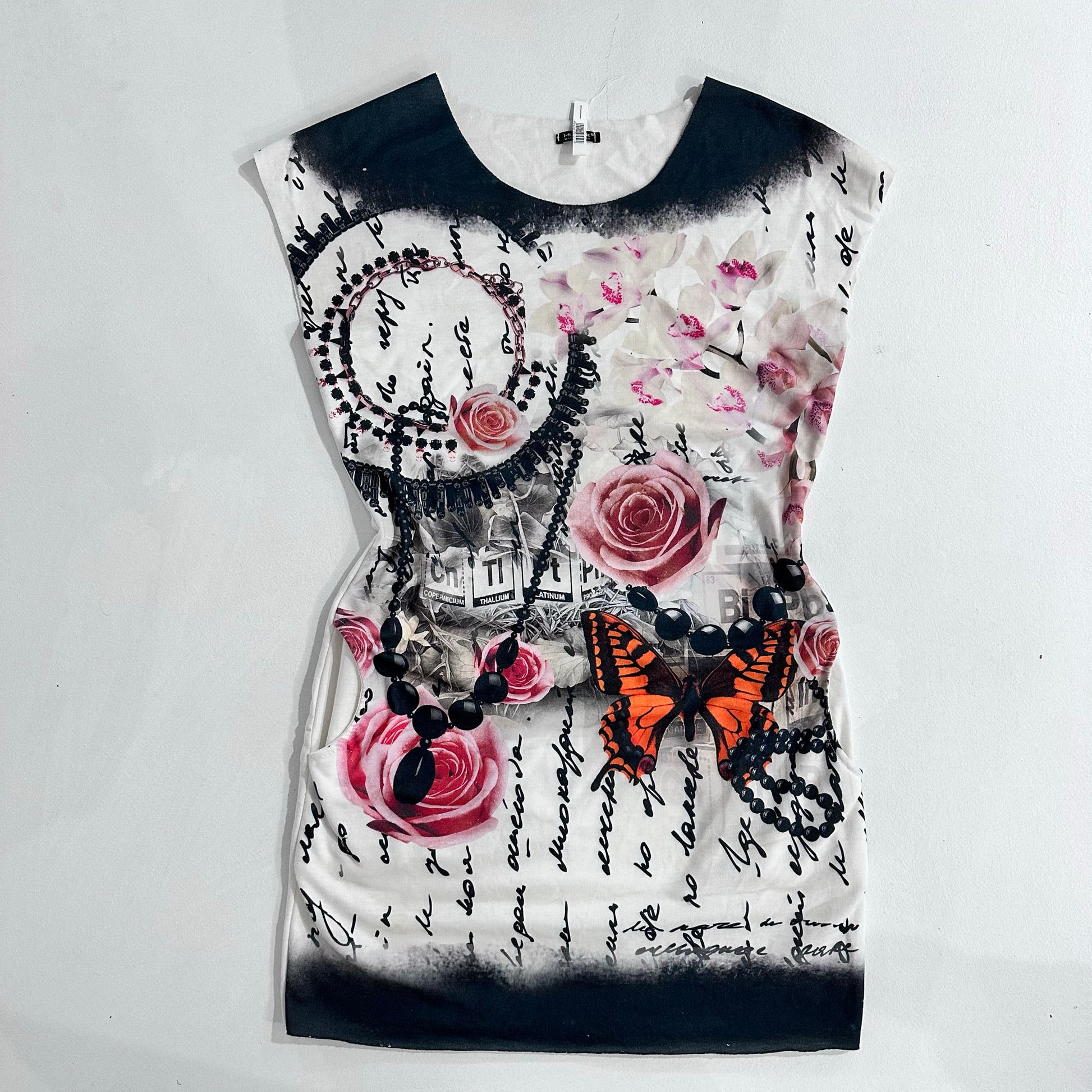 Italy Y2K Butterfly Printed Dress
