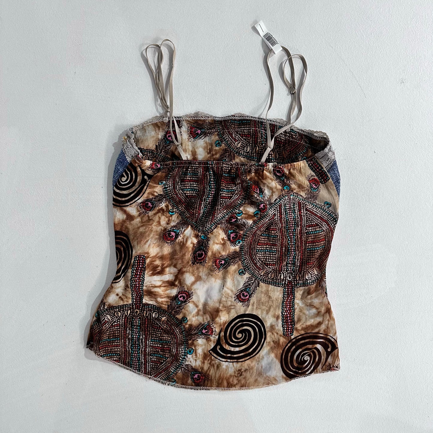 Y2K Sequins Printed Tank/Cami