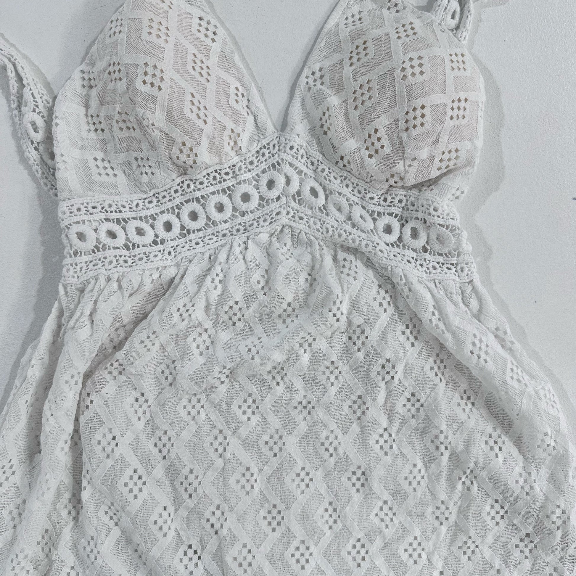 Boho Lace Crochet Tank/Cami