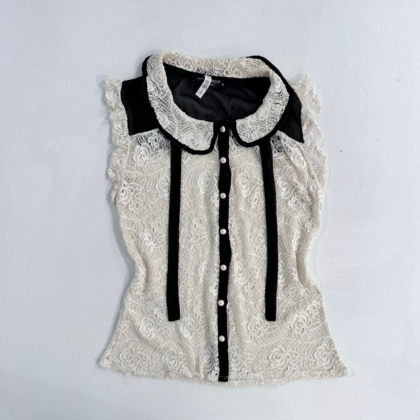 Italy Feminine Ruffle Blouse