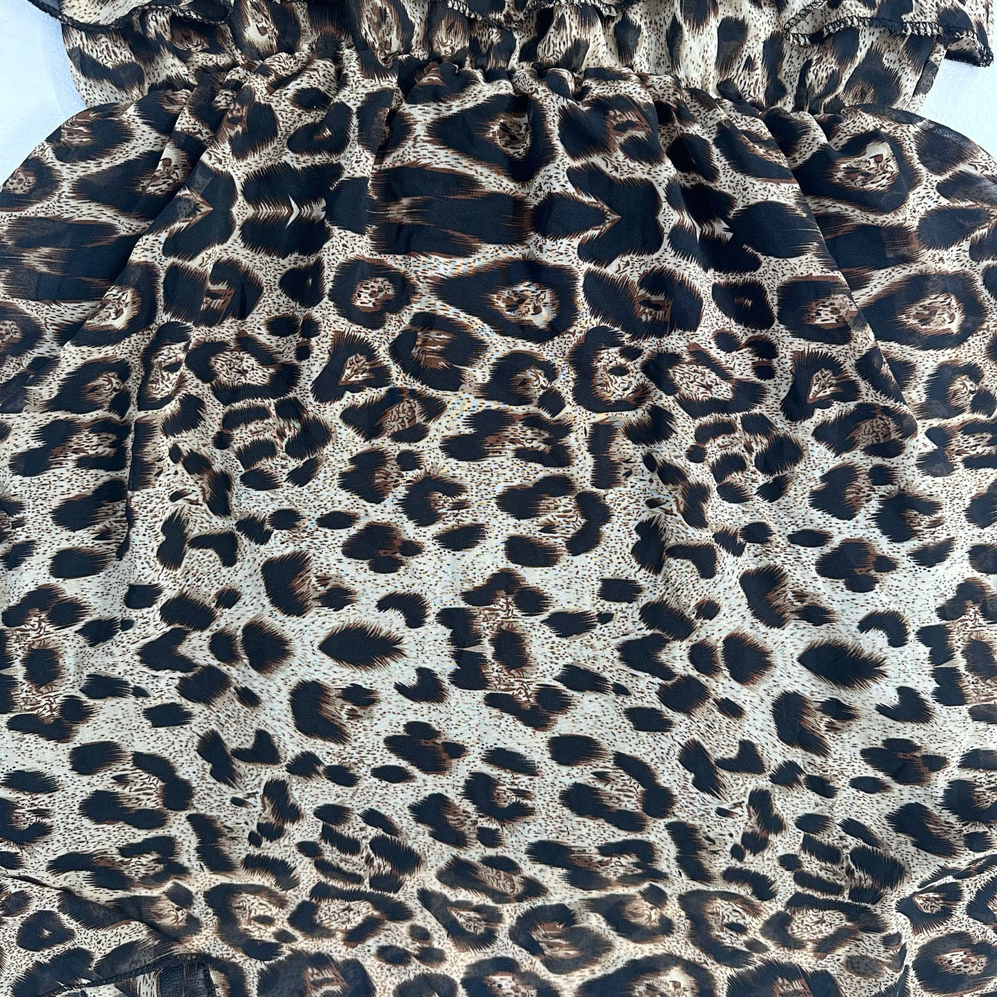 Italy Y2K Animal Print Dress