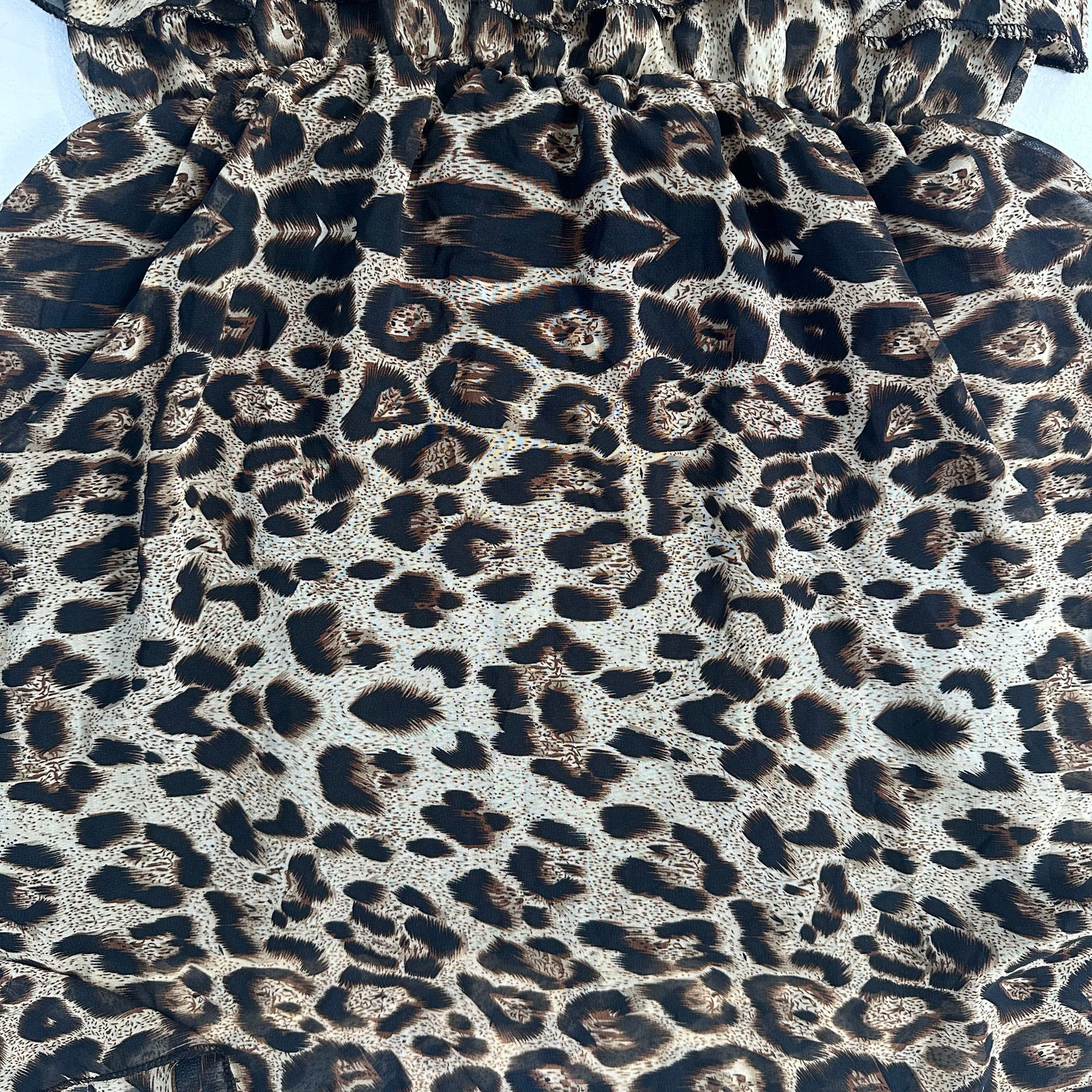 Italy Y2K Animal Print Dress