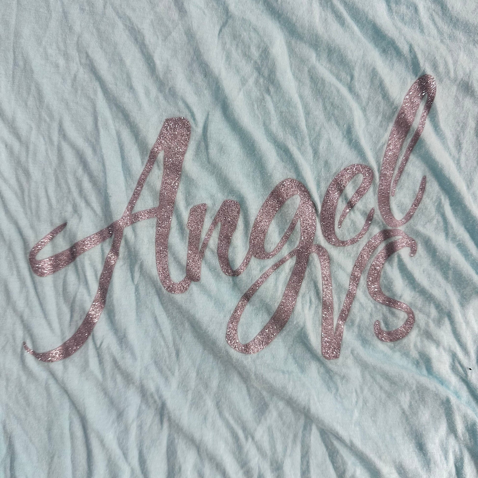 Y2K Printed Metallic Victoria's Secret T-Shirt