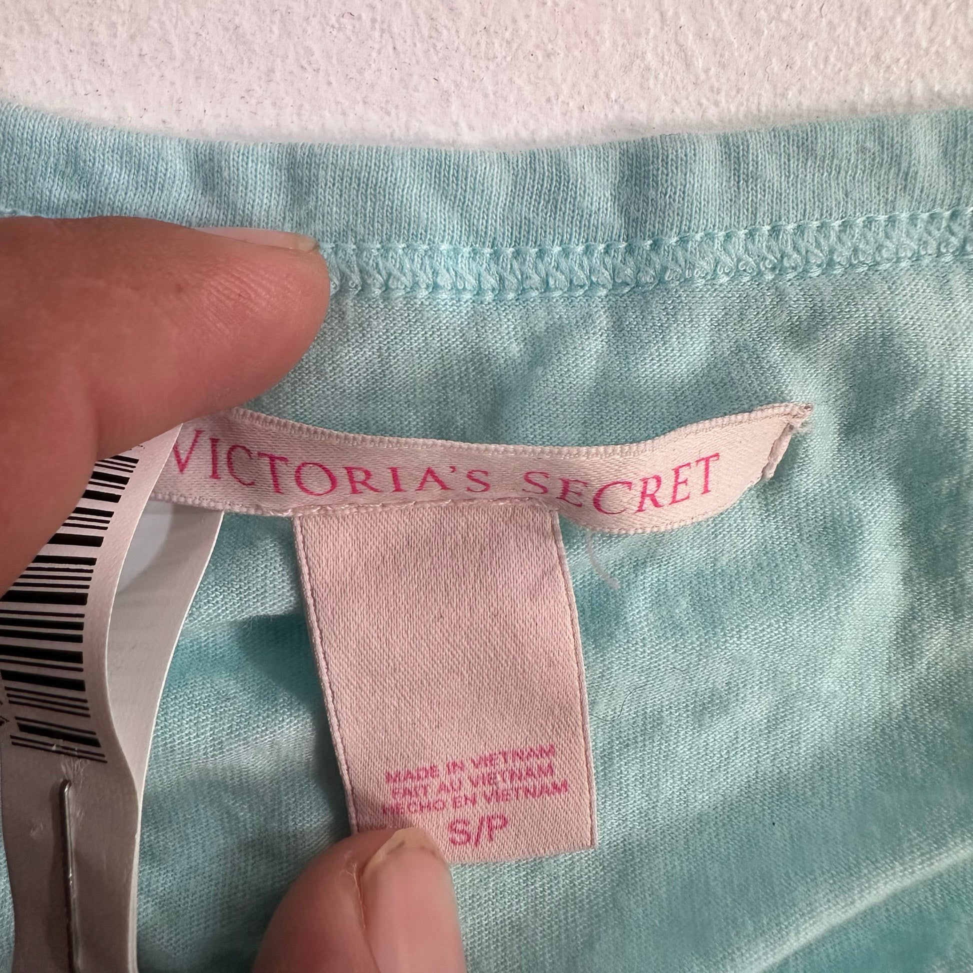 Y2K Printed Metallic Victoria's Secret T-Shirt