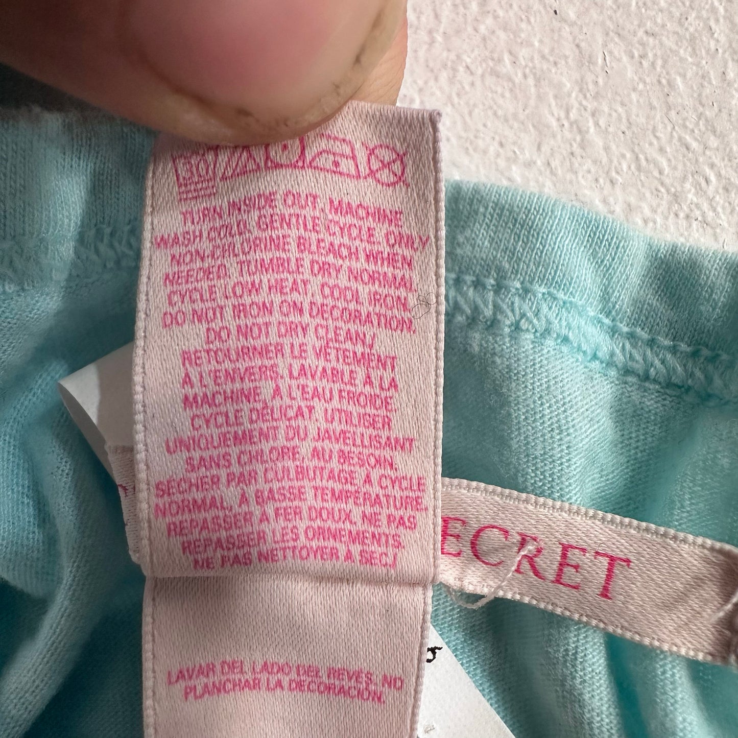 Y2K Printed Metallic Victoria's Secret T-Shirt