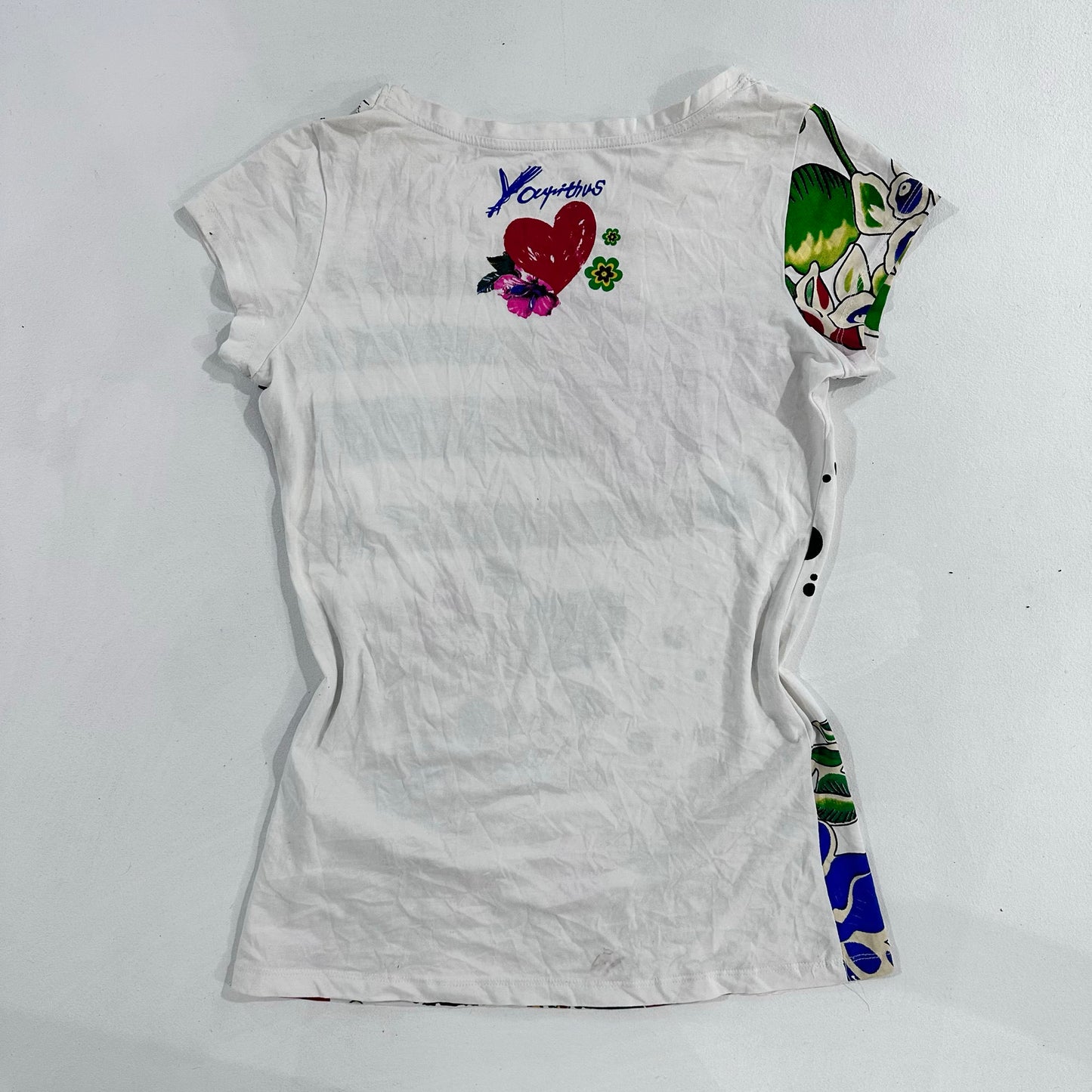 Y2K Rhinestone Printed T-Shirt