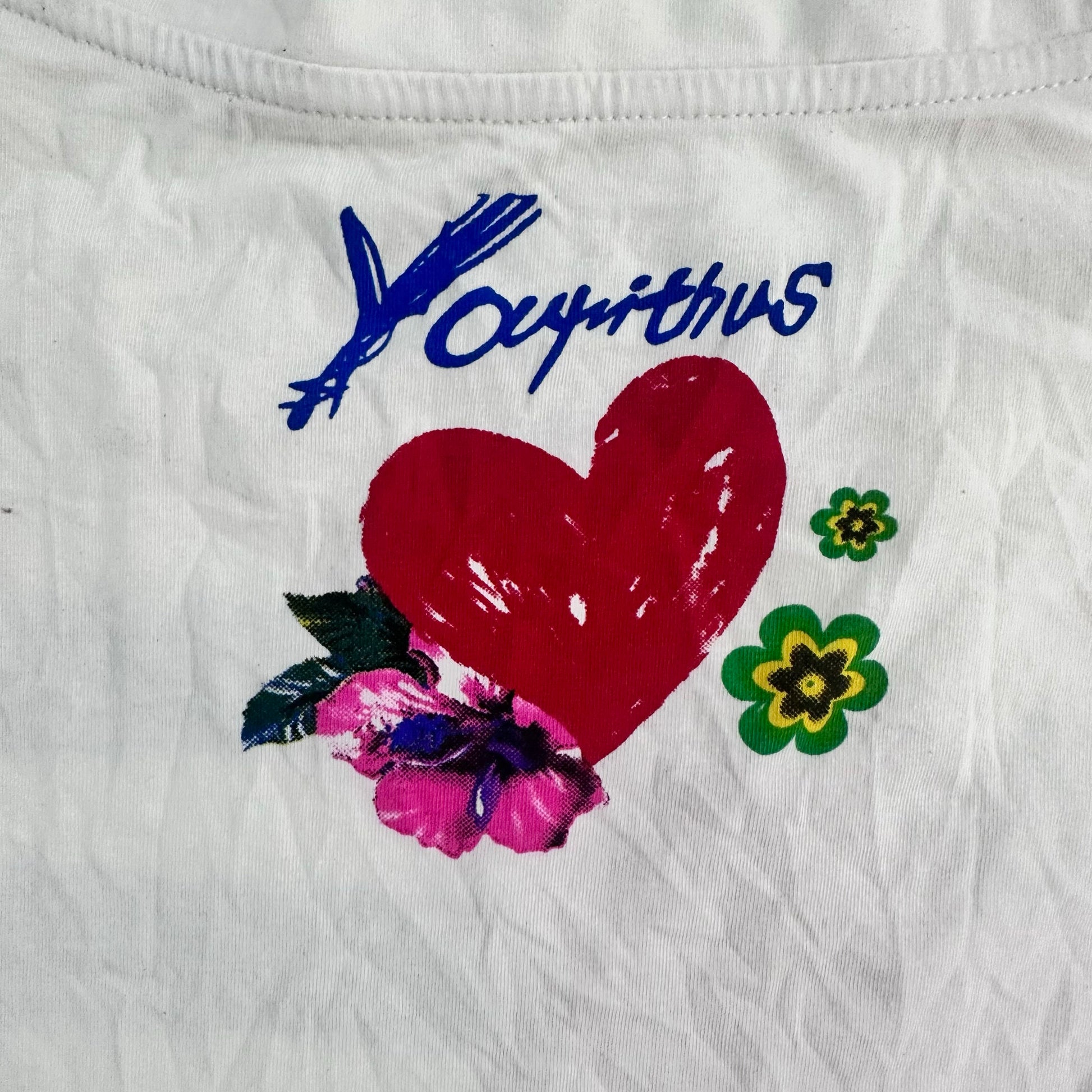 Y2K Rhinestone Printed T-Shirt