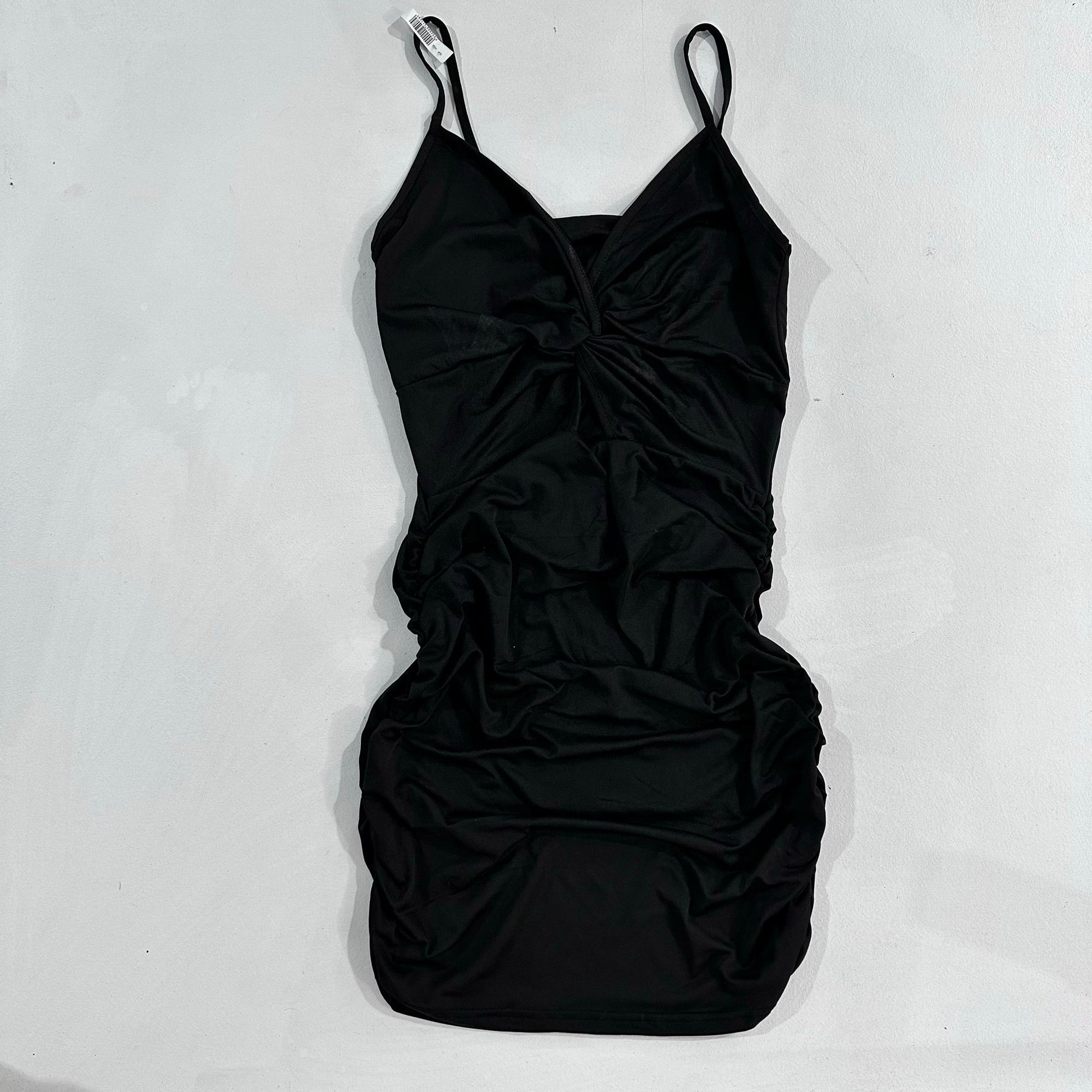 Baddie Ruched Mini Bodycon Dress