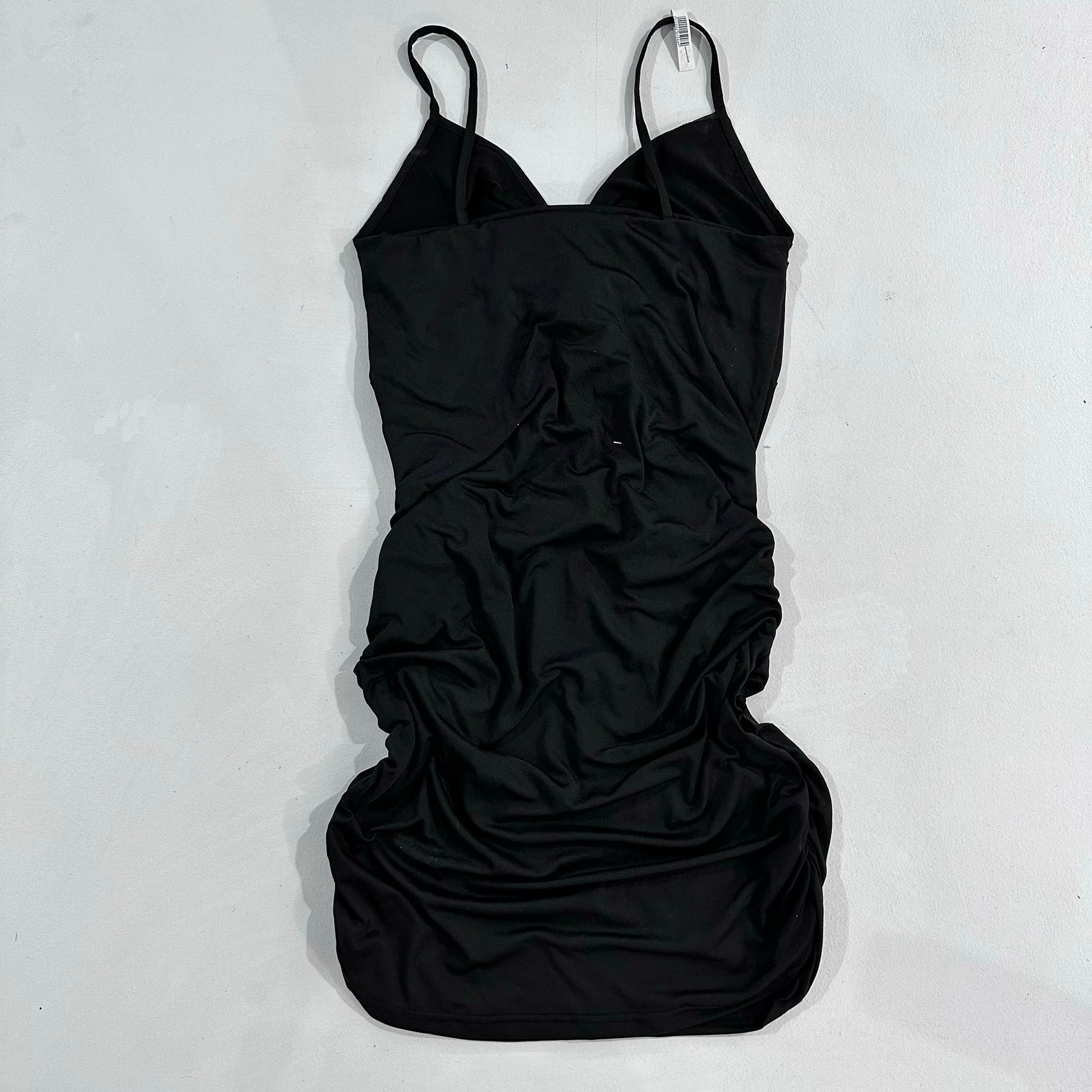 Baddie Ruched Mini Bodycon Dress