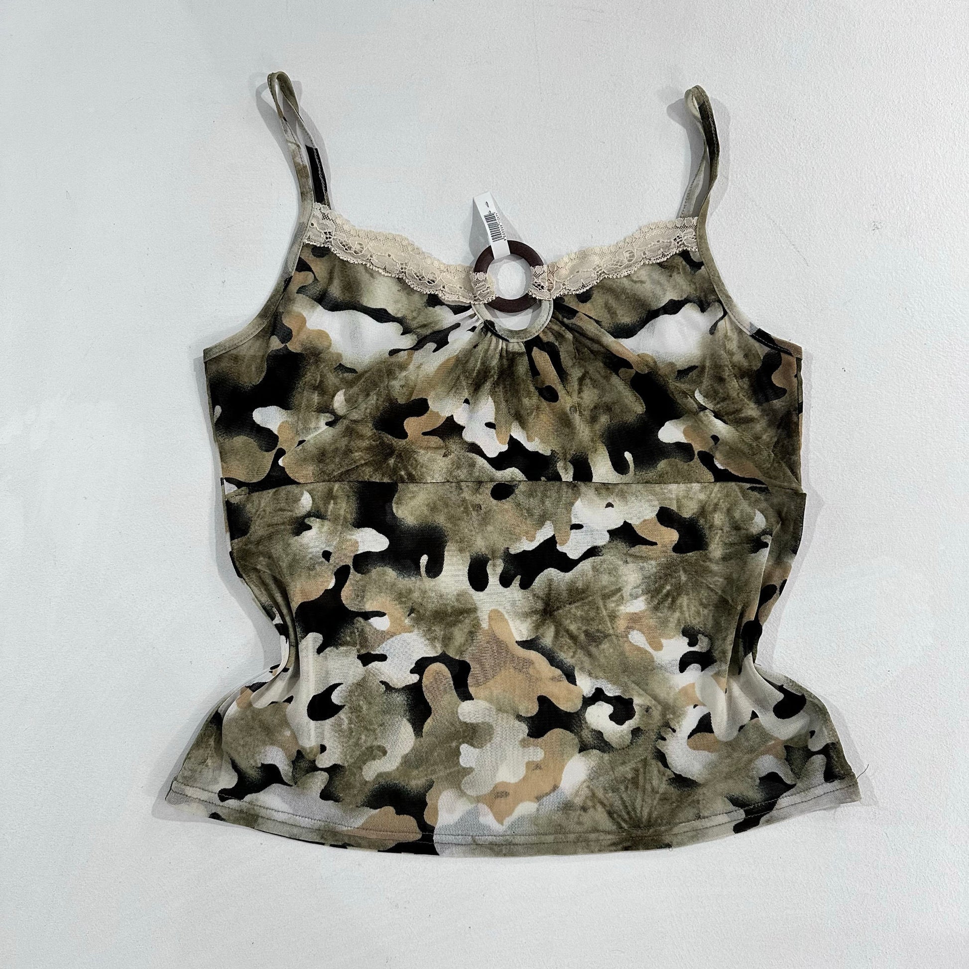 Y2K Mesh Printed Tank/Cami